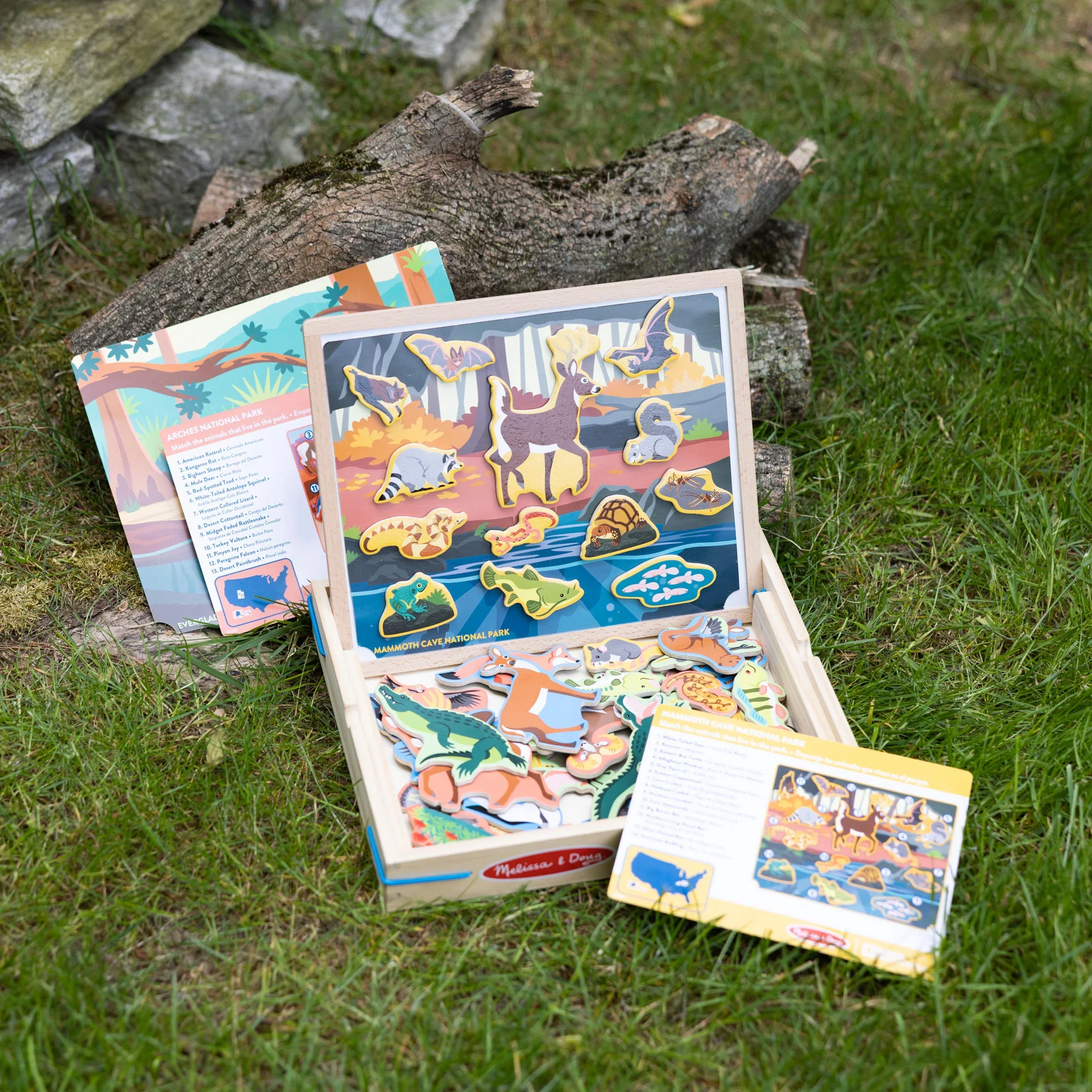 Melissa & Doug National Parks Magnetic Matching Game - Image 4