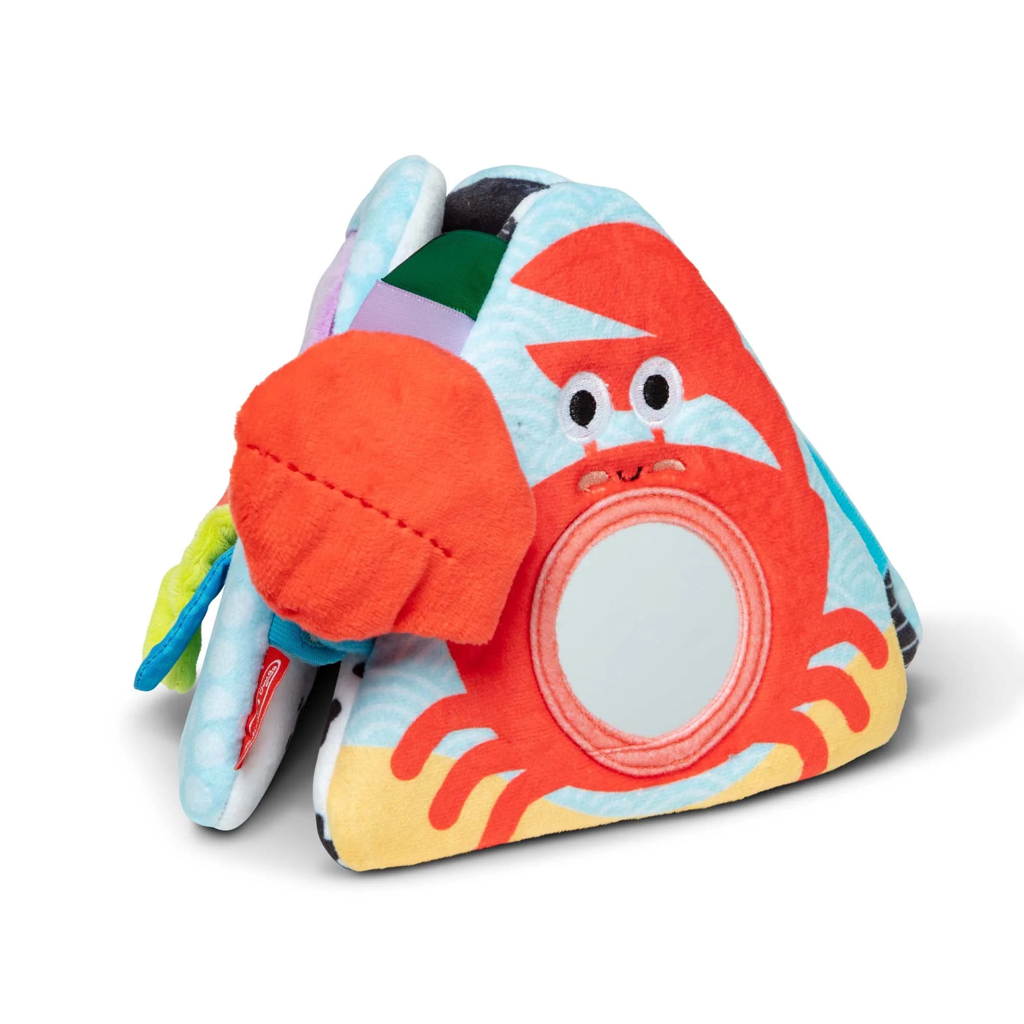 Melissa & Doug Ocean Tummy Time Triangle – Engaging Infant Playmat - Image 5