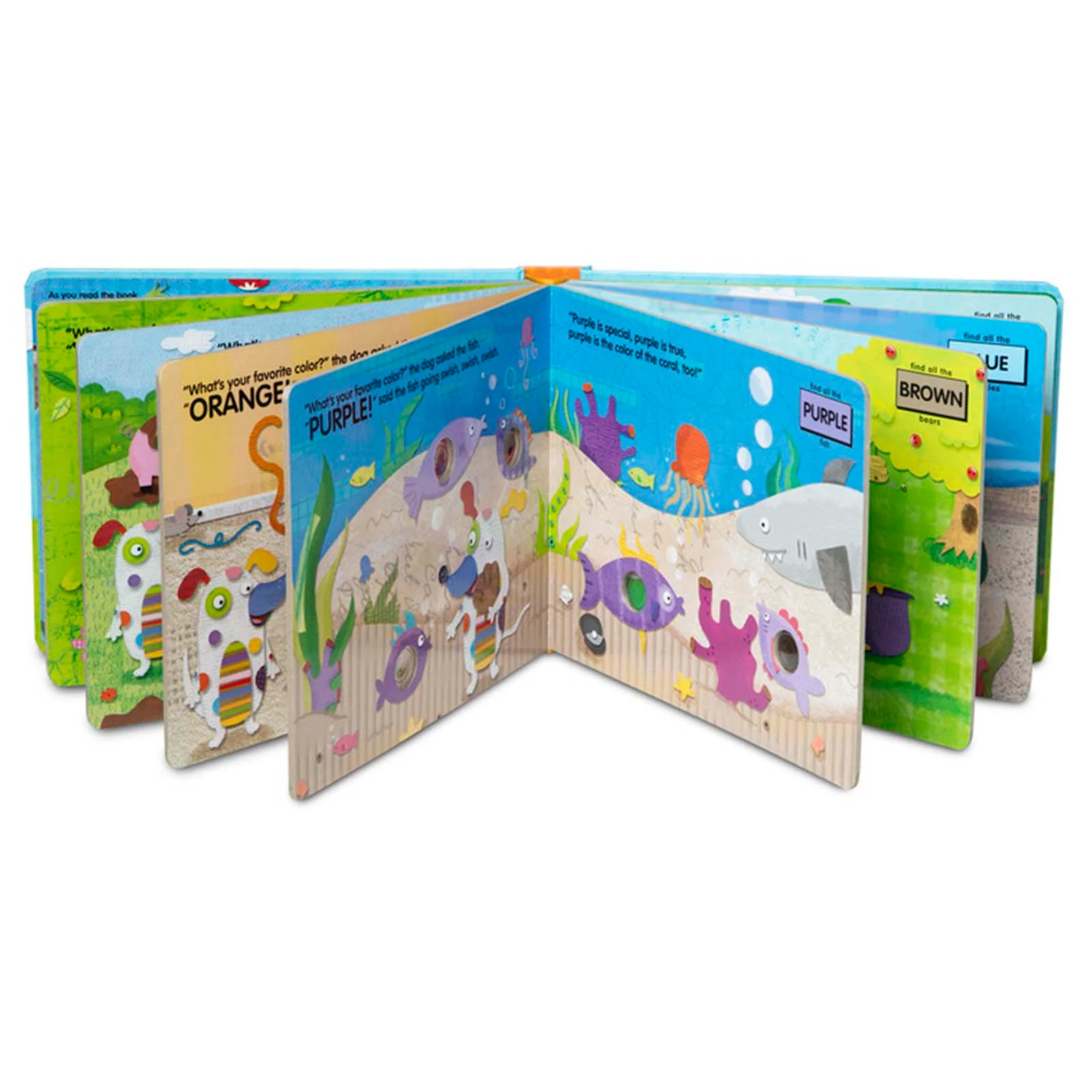 Melissa & Doug Poke-A-Dot! - What's Your Favorite Color? - Interactive Board Book - Image 3