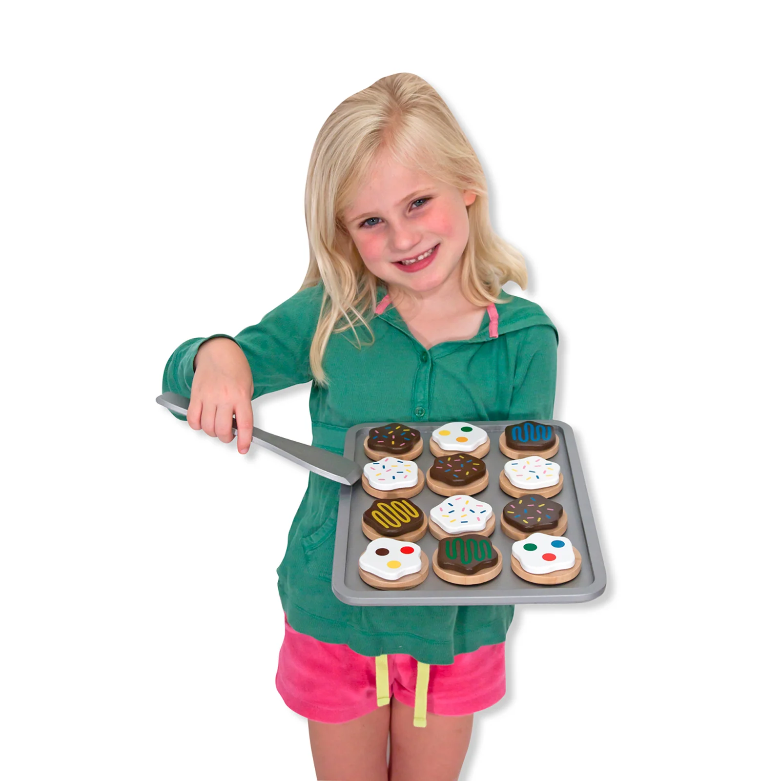 Melissa & Doug 12-Piece Slice and Bake Cookie Play Set - Image 4