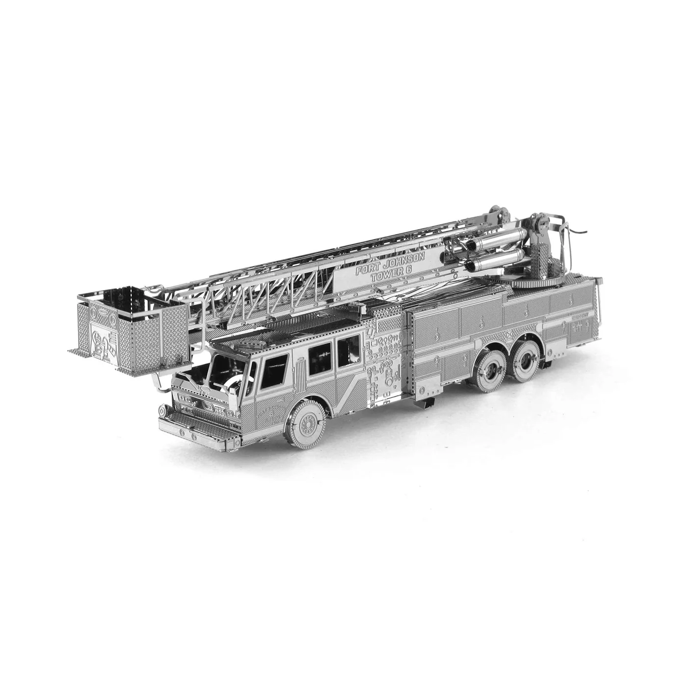 Metal Earth 3D Fire Engine Metal Model Kit – Craft Your Own Fire Truck - Image 2