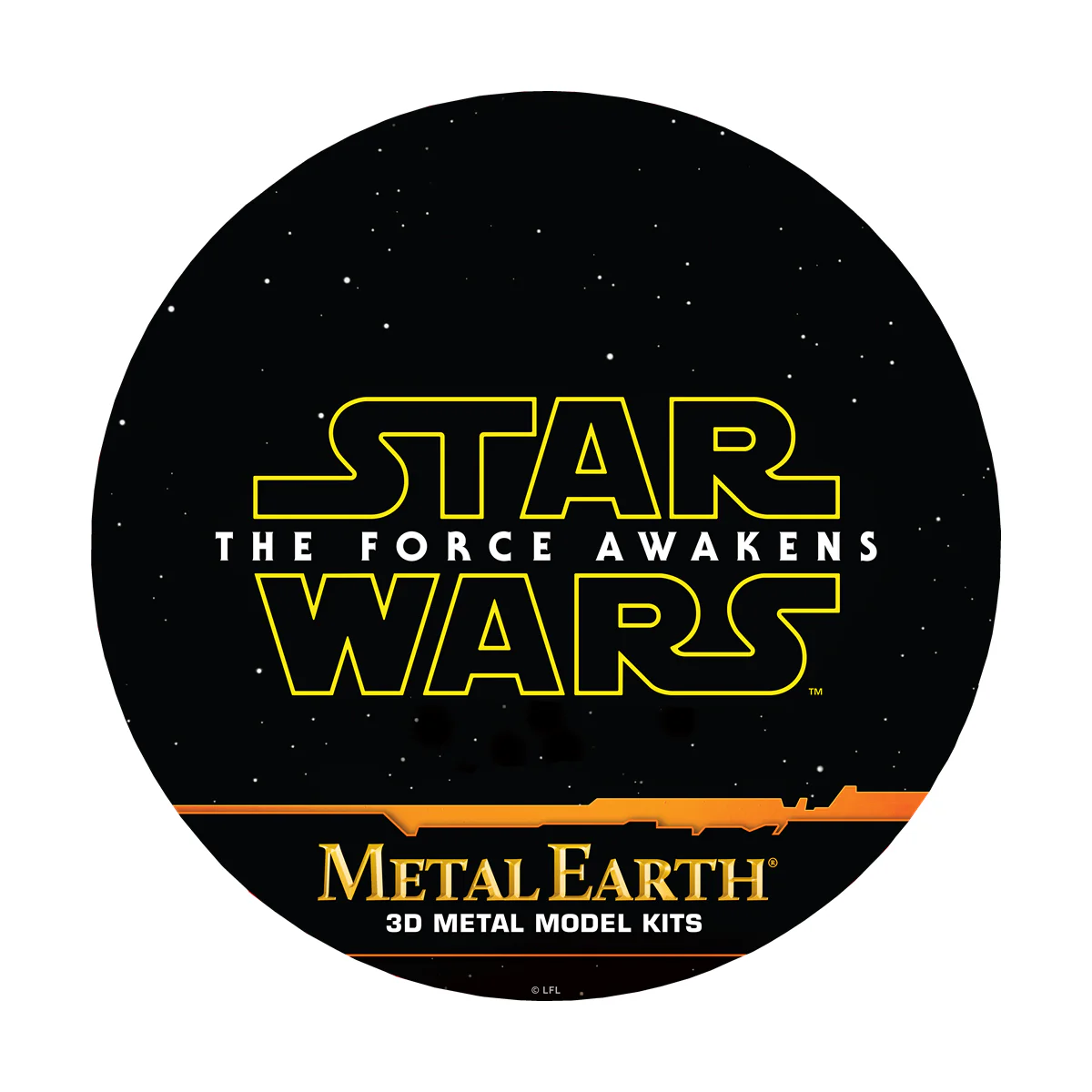 Star Wars Episode 7 Poe Dameron's X-Wing Fighter 3D Metal Model Kit - Image 4