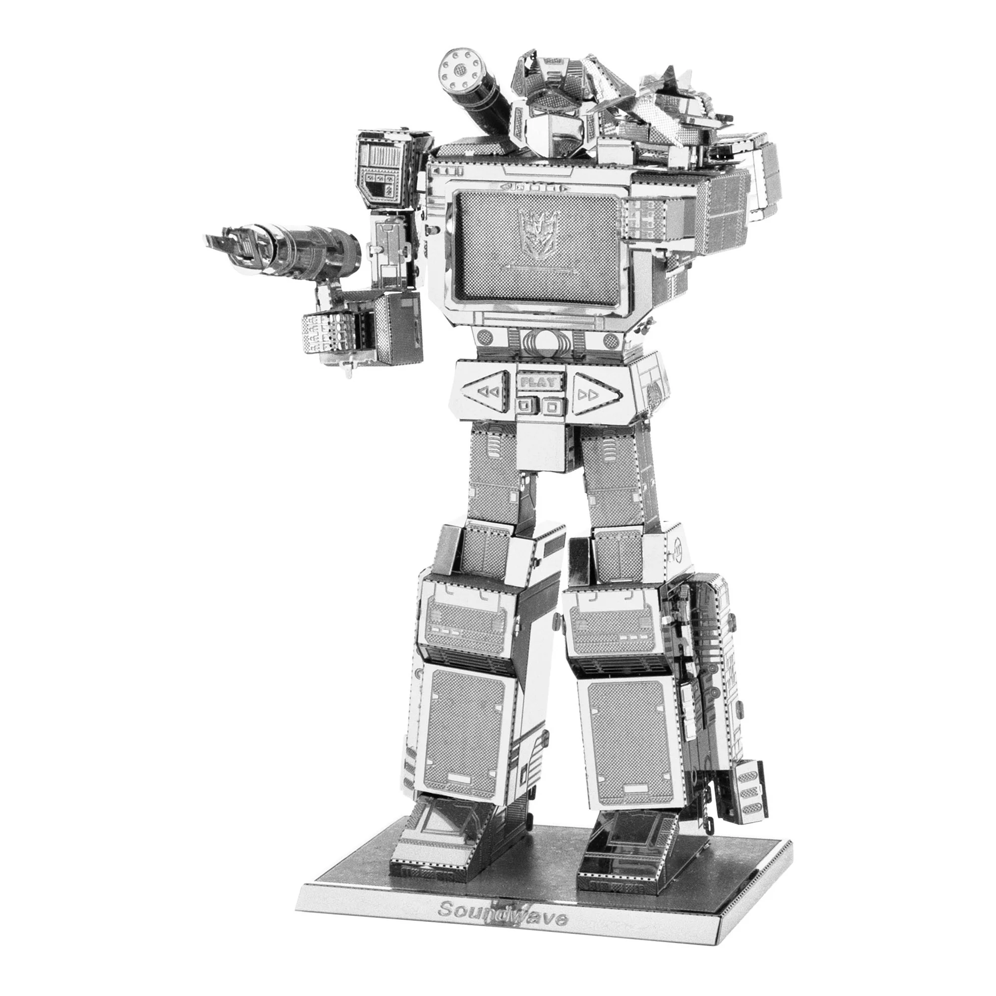 Metal Earth 3D Metal Model Kit - Transformers Soundwave - Image 2