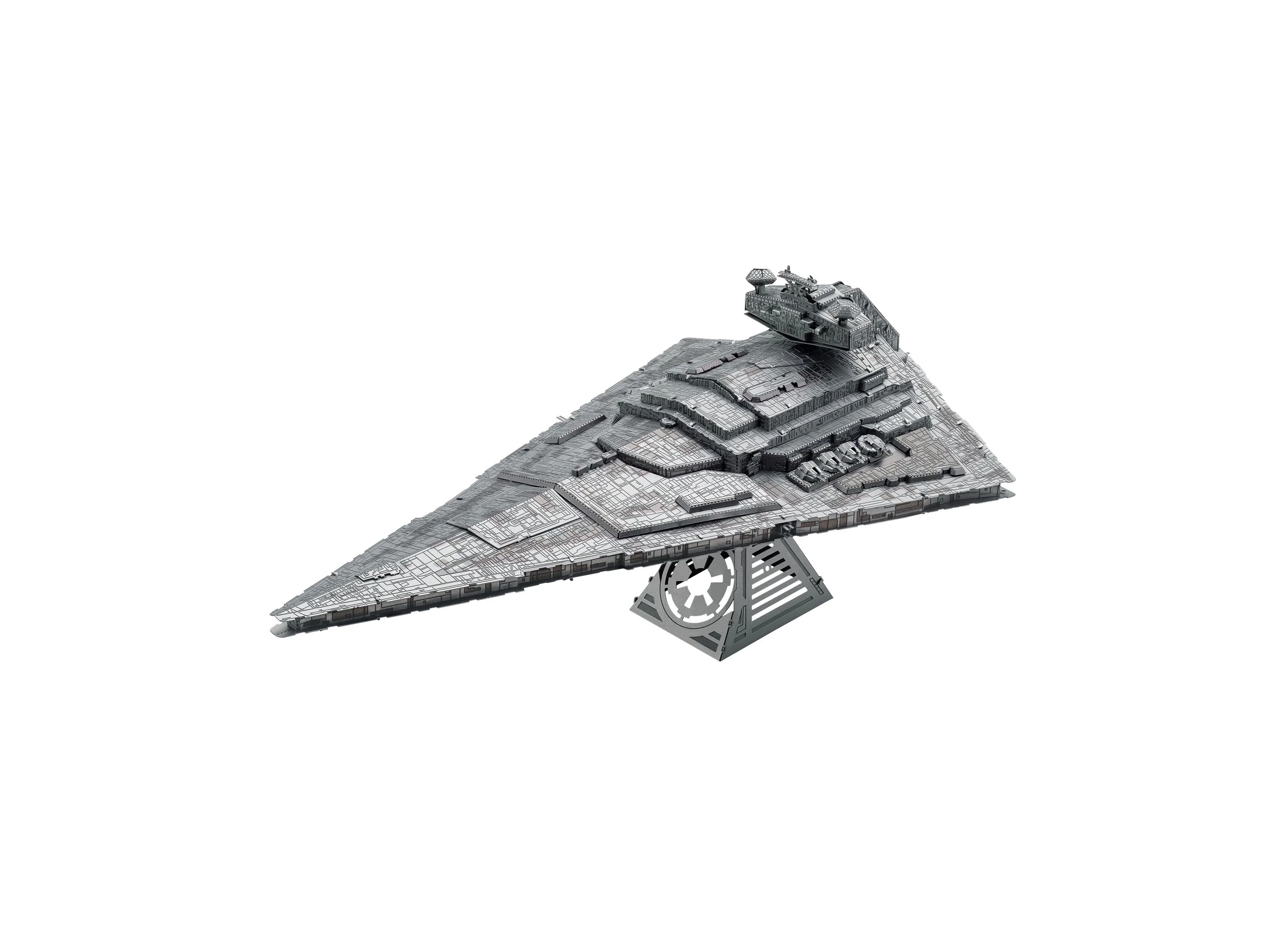 Fascinations Metal Earth ICONX - Star Wars Imperial Star Destroyer 3D Metal Model Kit - Image 2