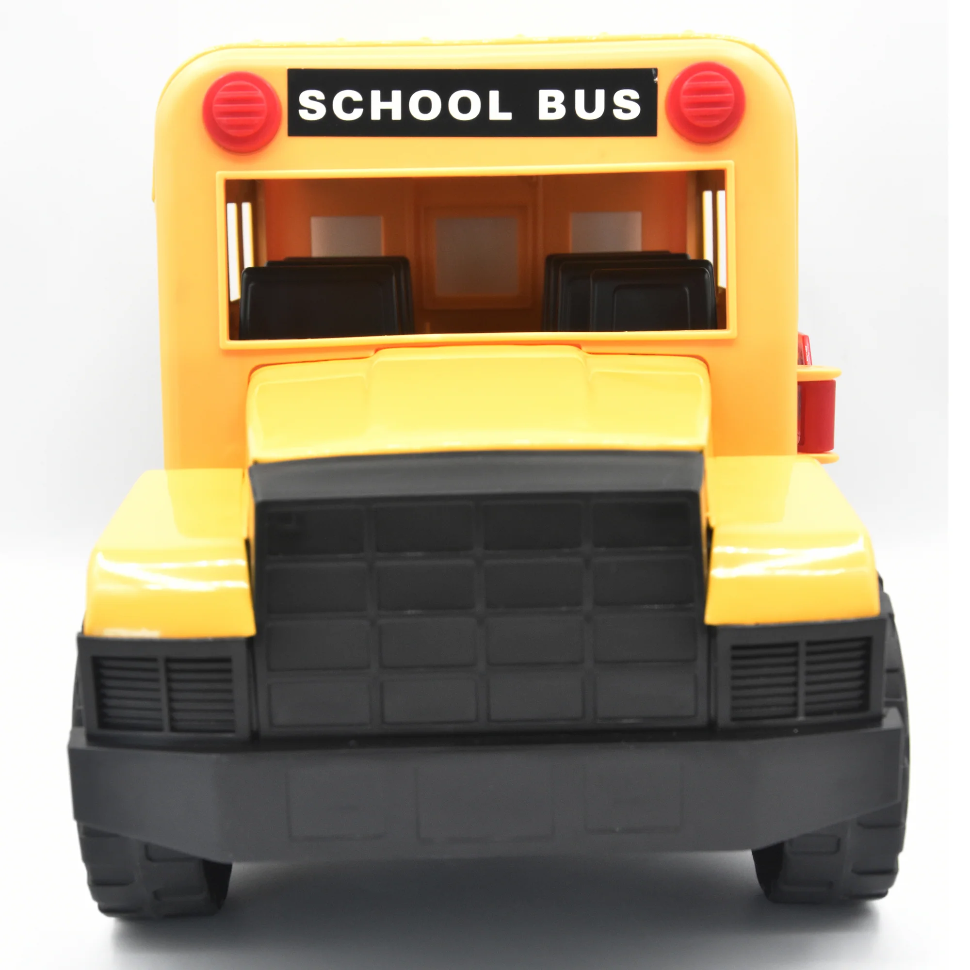 Mighty Wheels 16" Yellow School Bus with Interactive Doors - Image 5