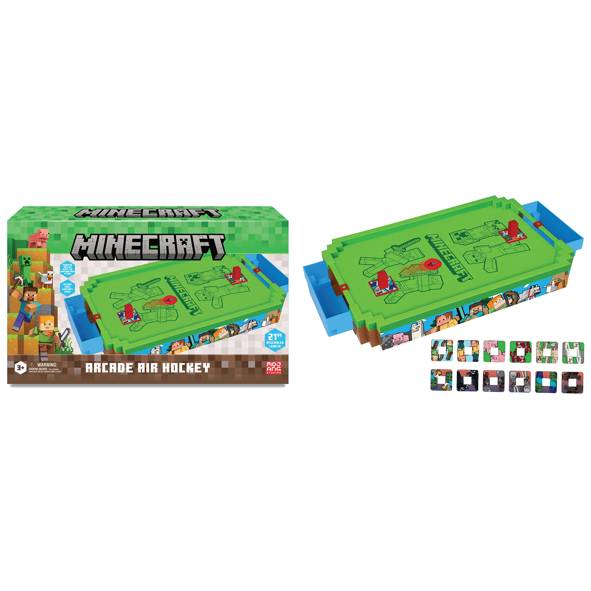 Minecraft Arcade Premium Series Air Hockey Table - Overworld - Image 5