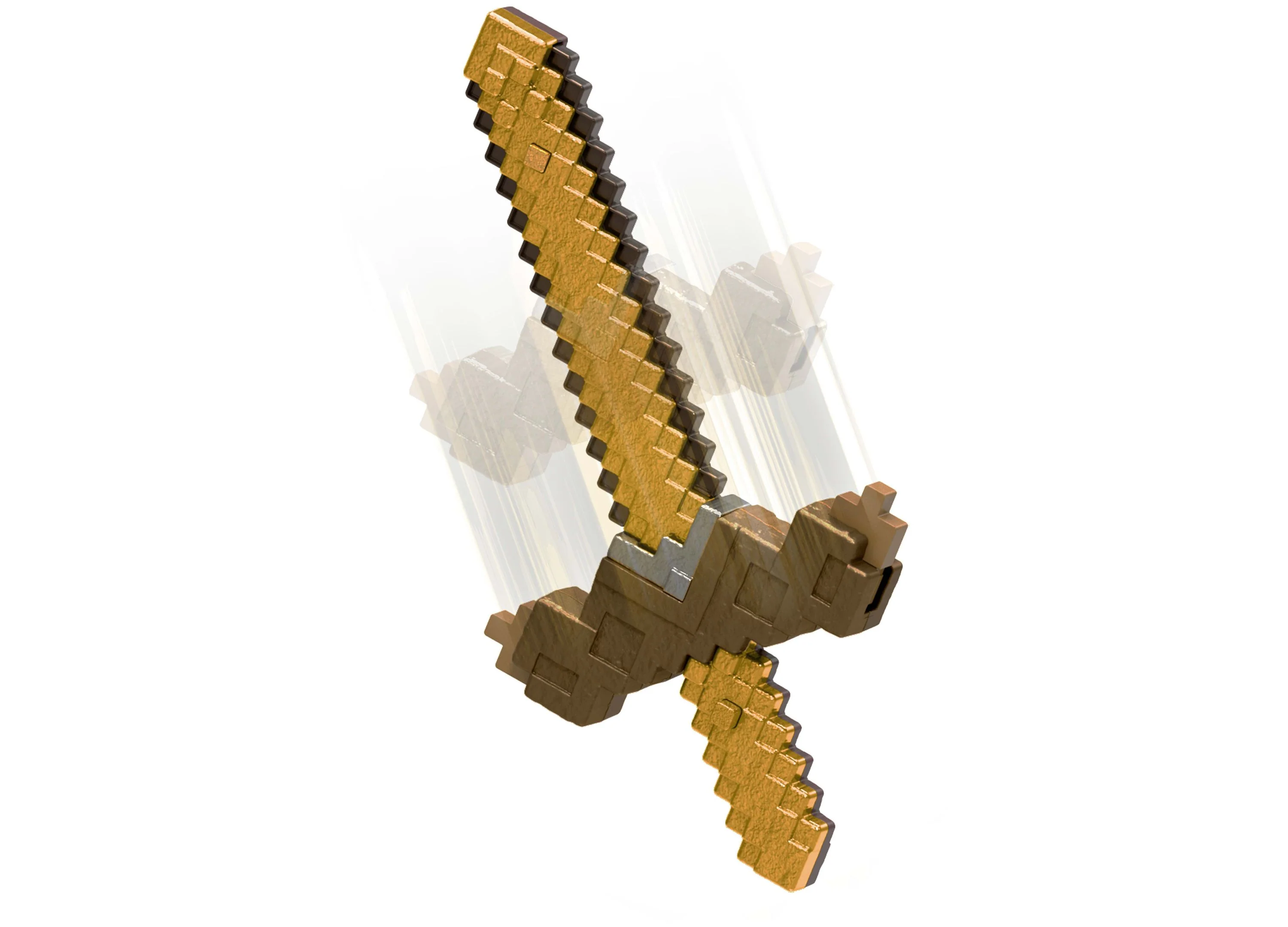 Minecraft Click And Switch 2-In-1 Sword And Pickaxe Role-Play Set - Image 6