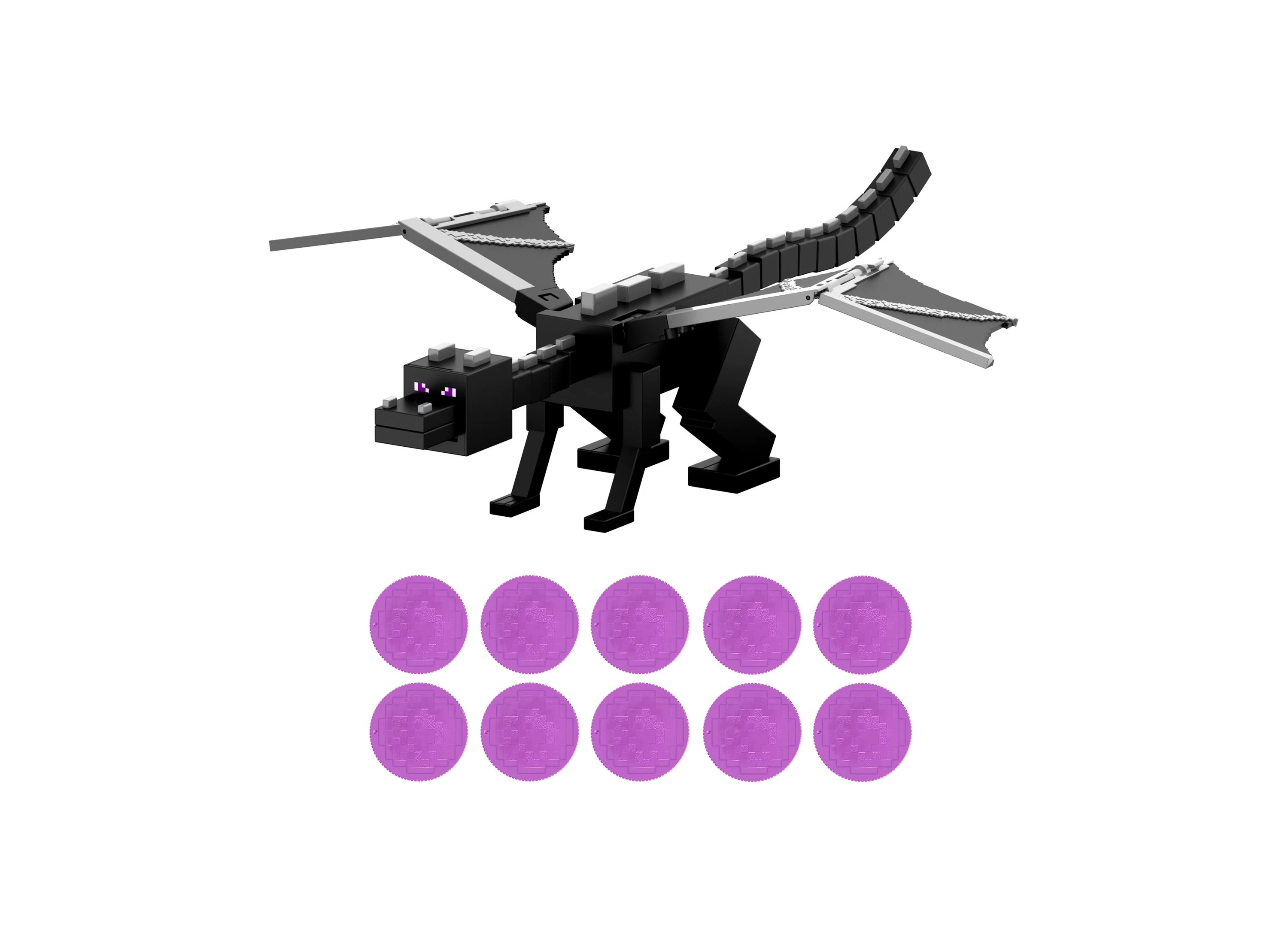 Minecraft Dragon's Breath Attack Ender Dragon 21-Inch Action Figure - Image 3