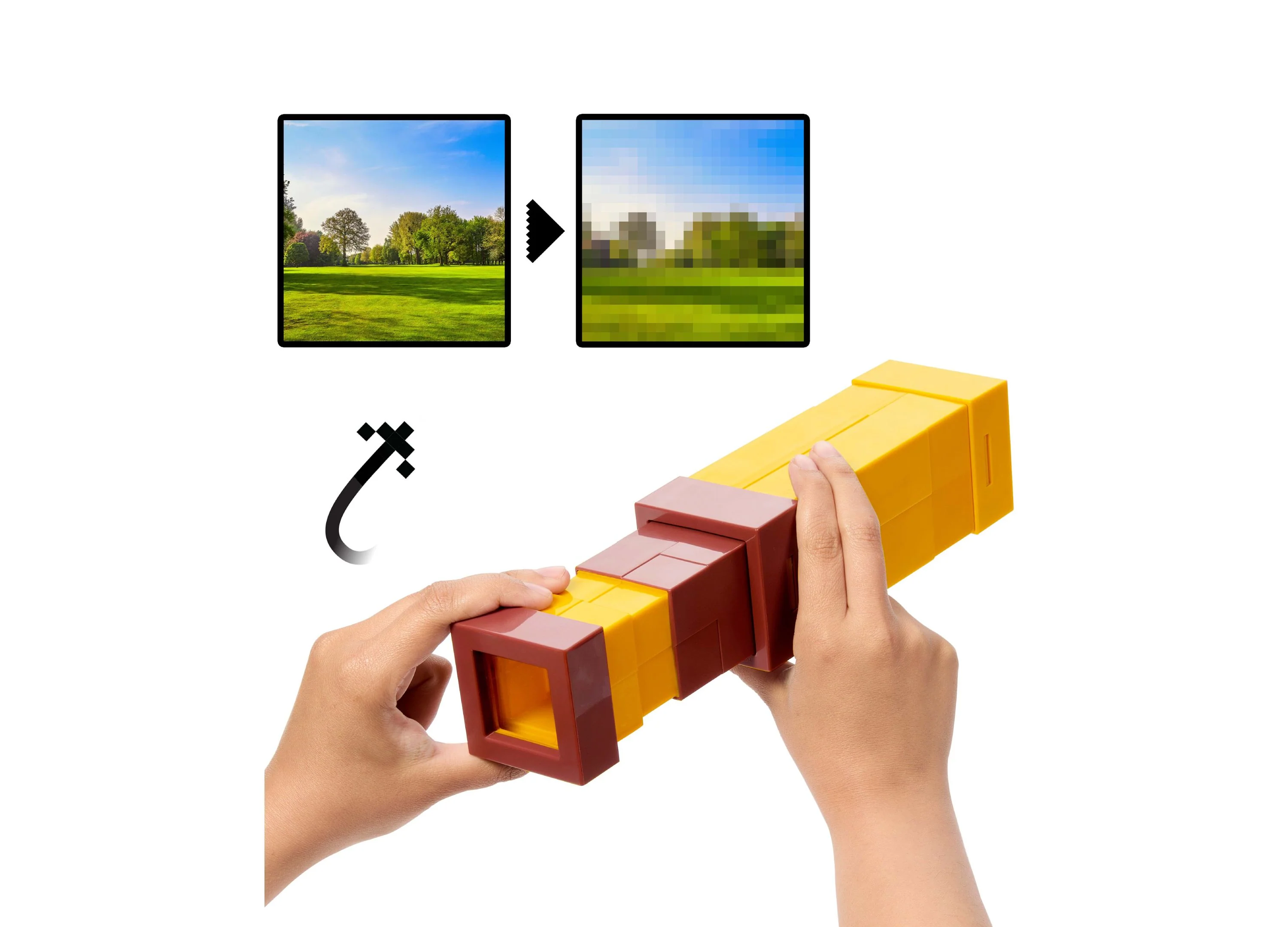 Minecraft Pixel Spyglass Role-Play Toy - Image 5