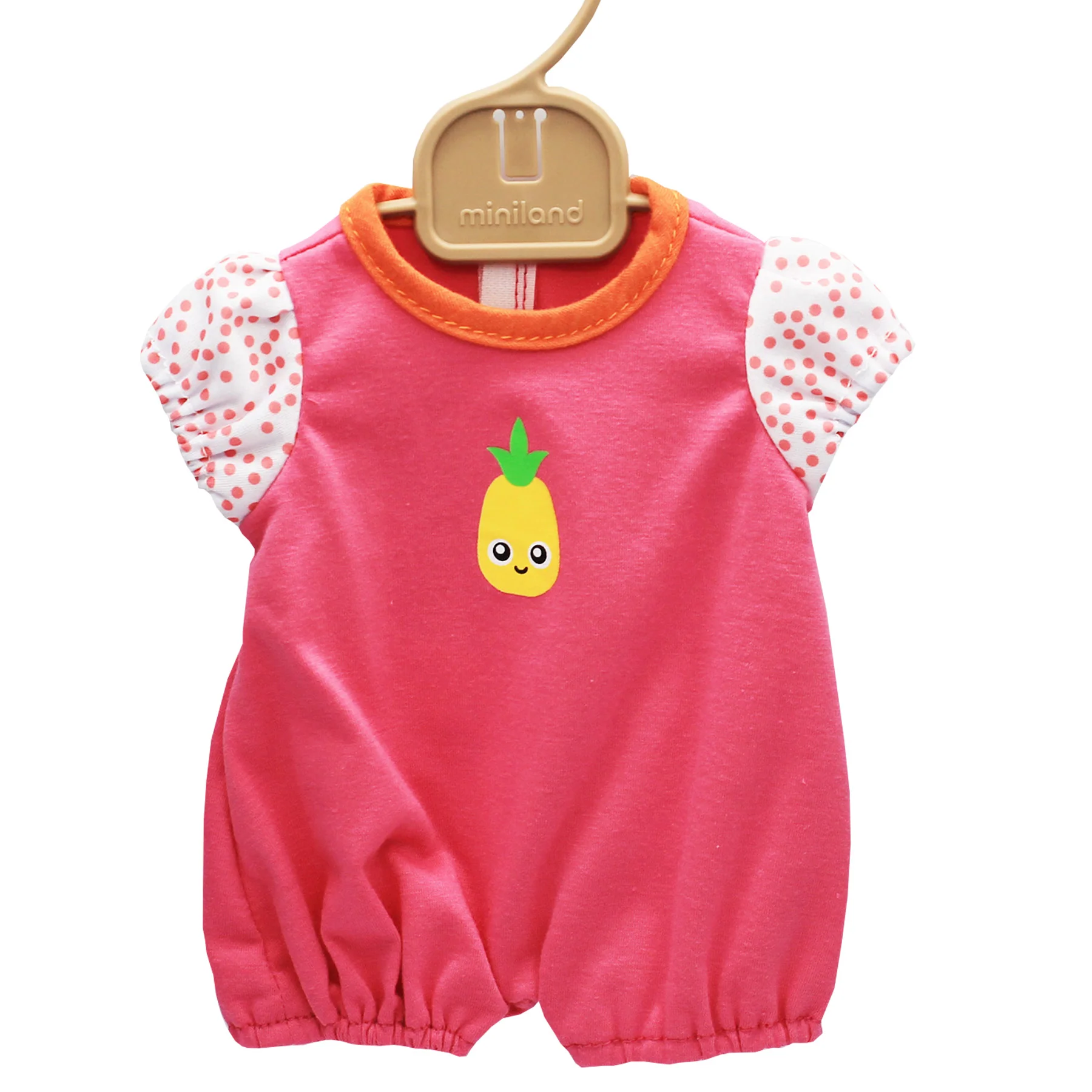 Miniland Warm Pink Pajamas for 15" Dolls - Image 2