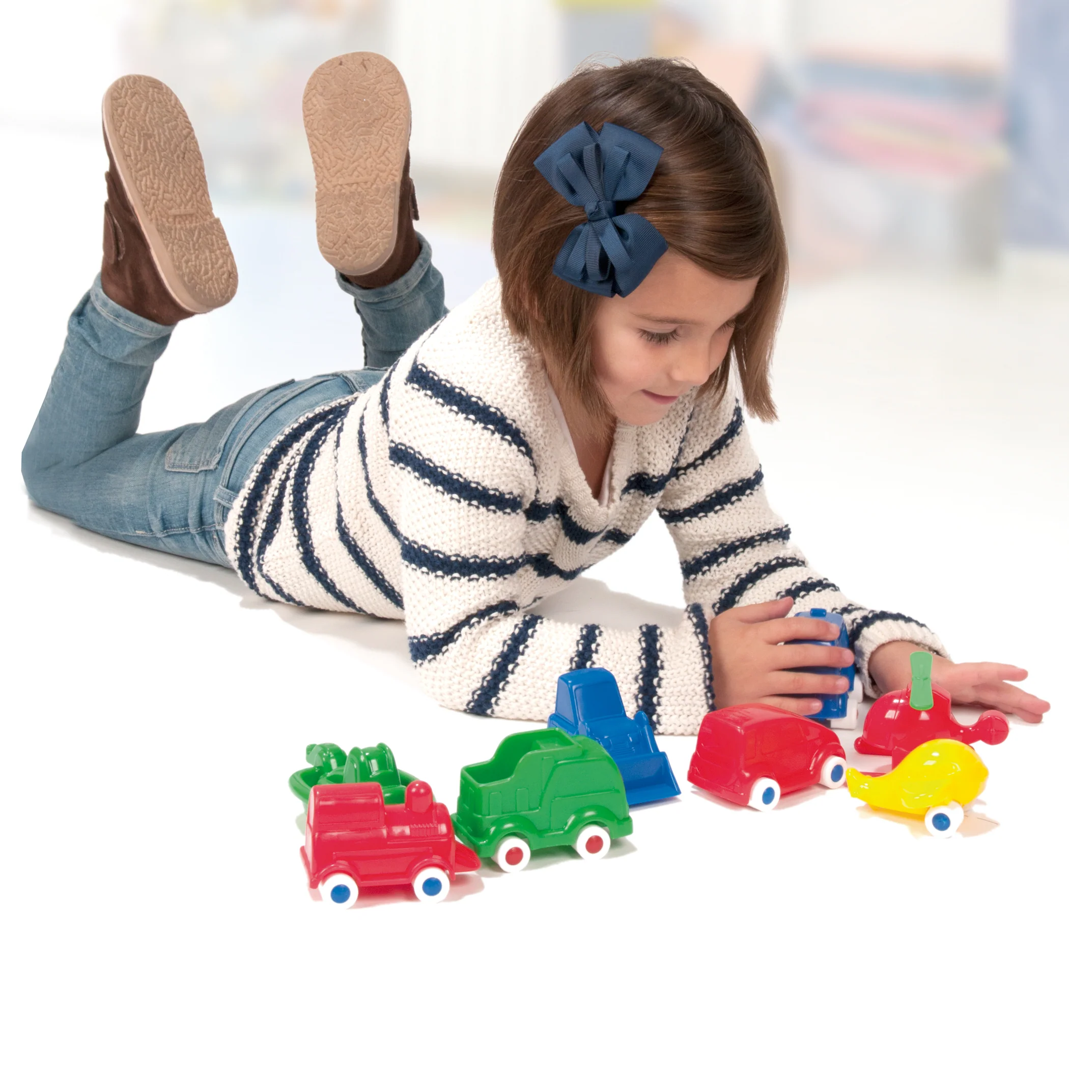 Miniland Educational Minimobil Durable Vehicle Set ‚Äì 36 Pieces - Image 4