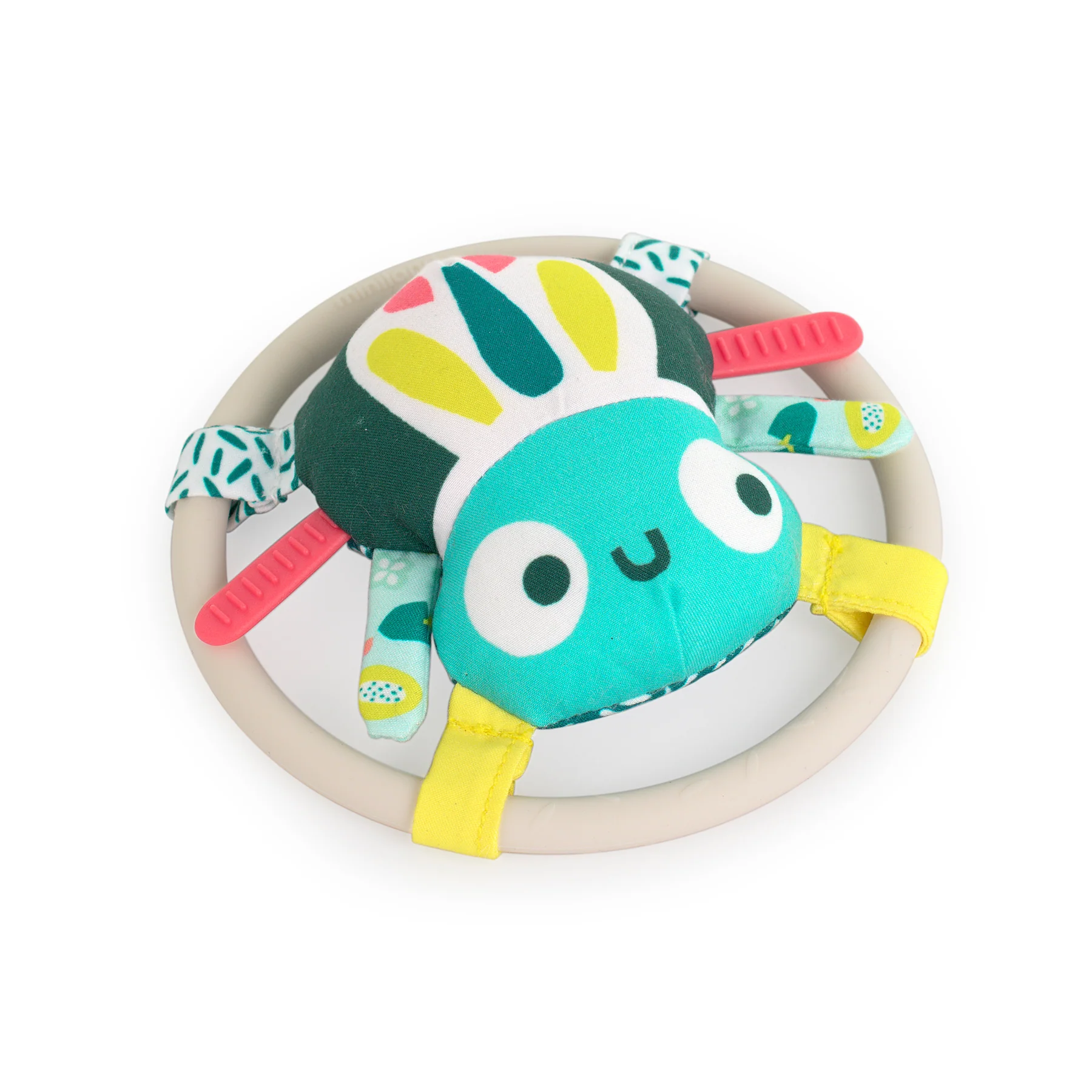 Miniland Feel to Learn: Spider Rattle – Sensory Teether Toy - Image 3