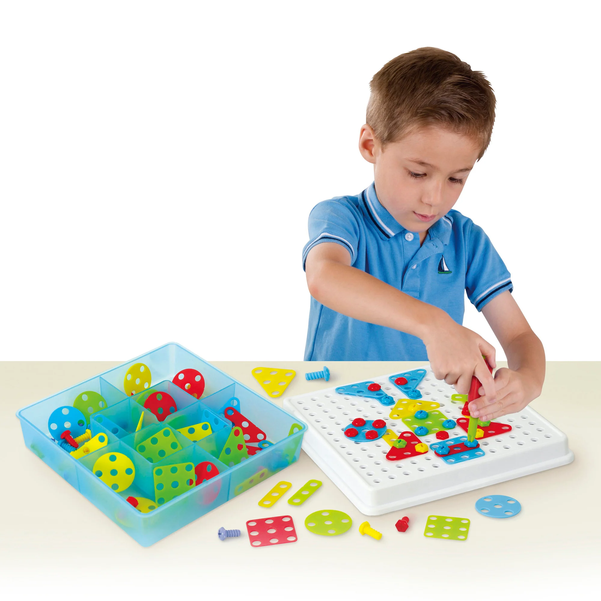 Miniland Mosaic Art Set - Creative Building for Kids - 180 Pieces - Image 9