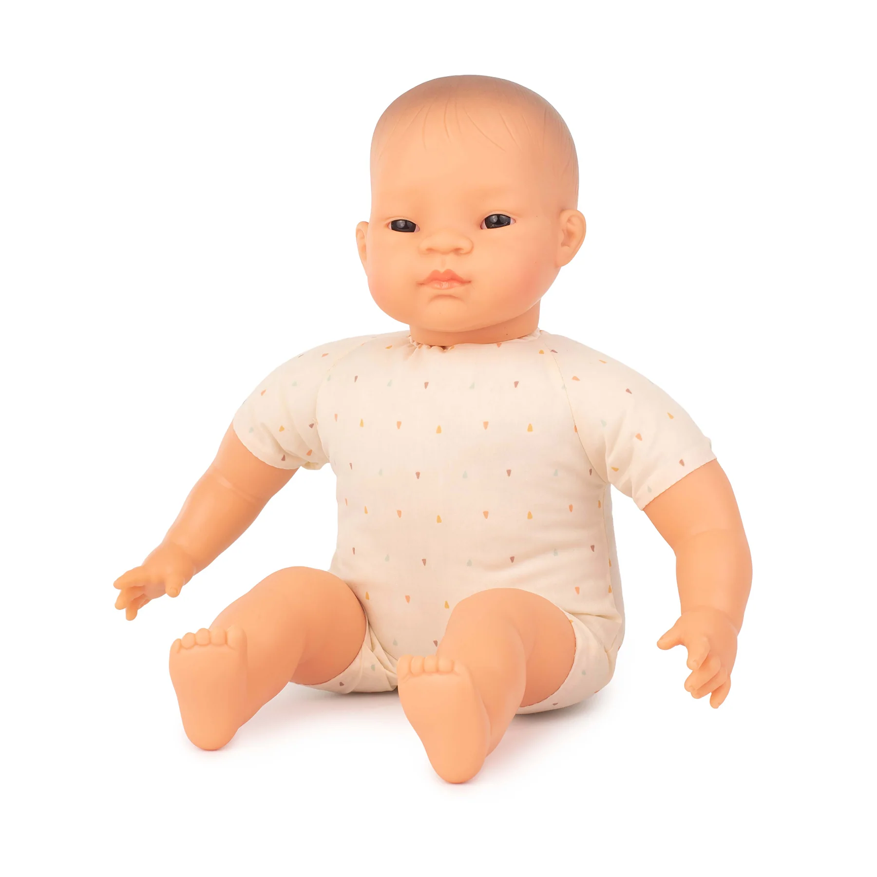 Miniland Huggable Soft Body 15.75-inch Doll in Onesie - Image 2