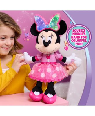 Disney Jr. 15 inch Interactive Colorfinity Minnie Mouse Plush Toy - Image 5