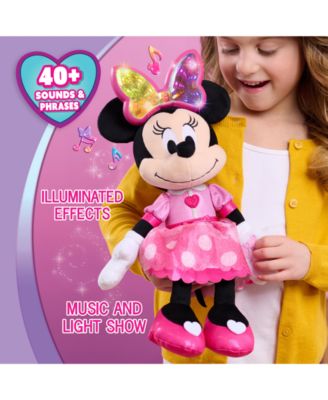 Disney Jr. 15 inch Interactive Colorfinity Minnie Mouse Plush Toy - Image 7