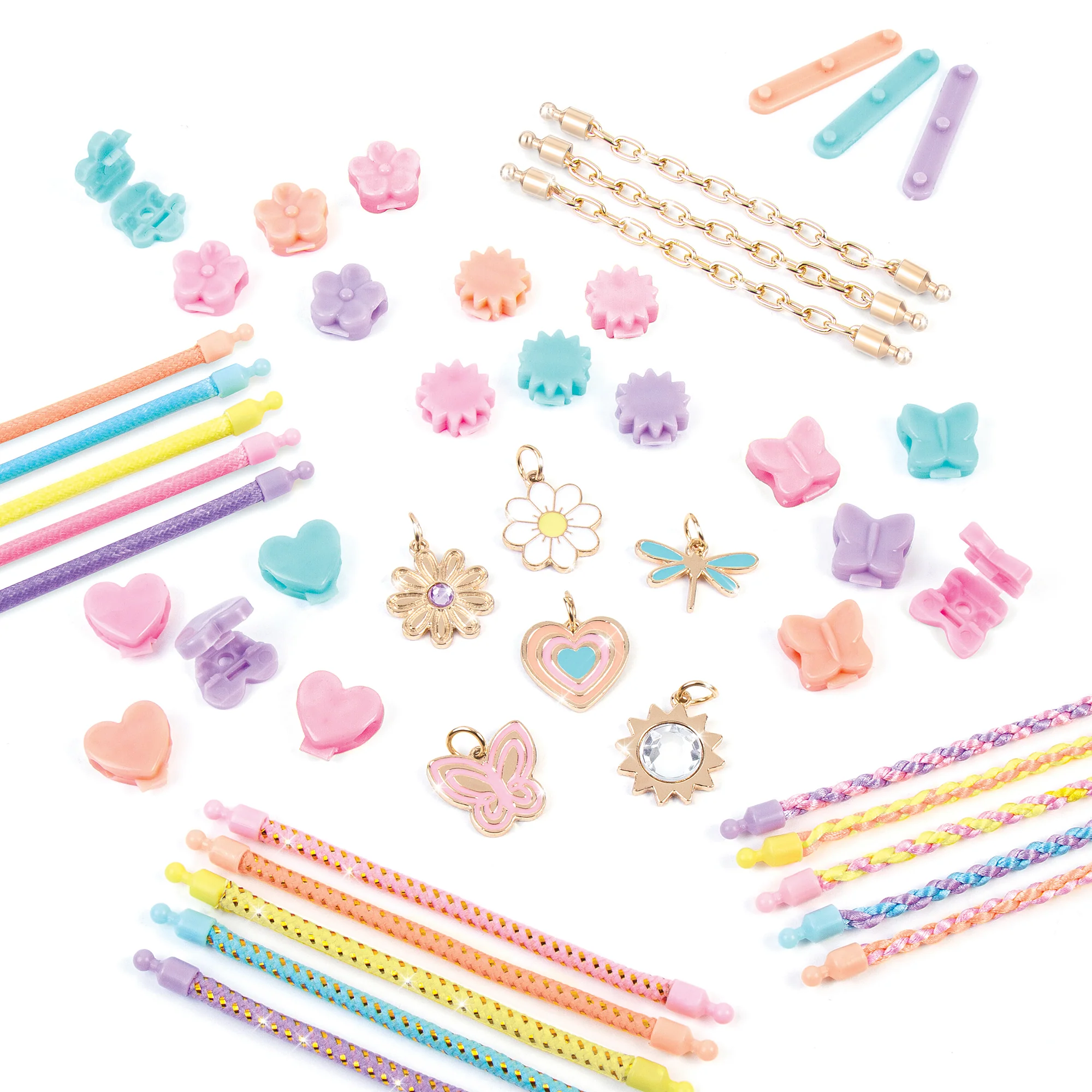 MIR Pastel Paradise Jewelry Kit - Bracelet & Necklace Crafting Set - Image 2