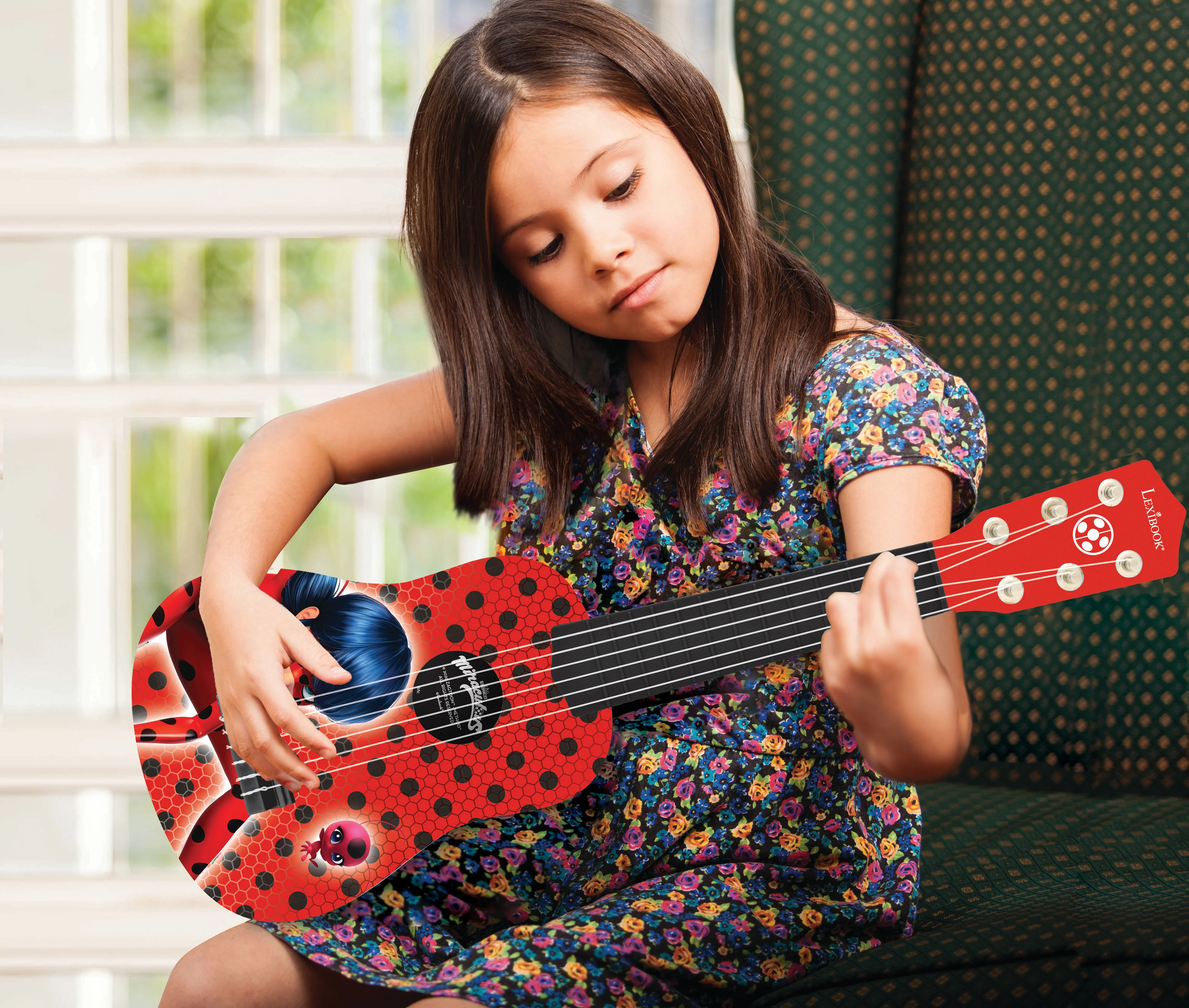 Miraculous Ladybug My First Guitar - 21'' Toy Instrument - Image 5