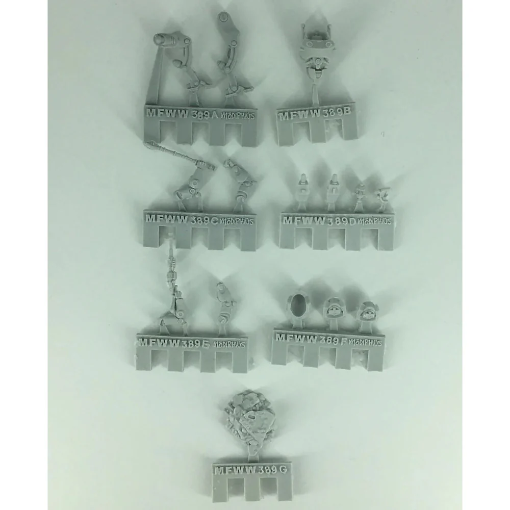Modiphius Entertainment Fallout: Zetans Alien Miniatures - 2 Resin Invaders - Image 4