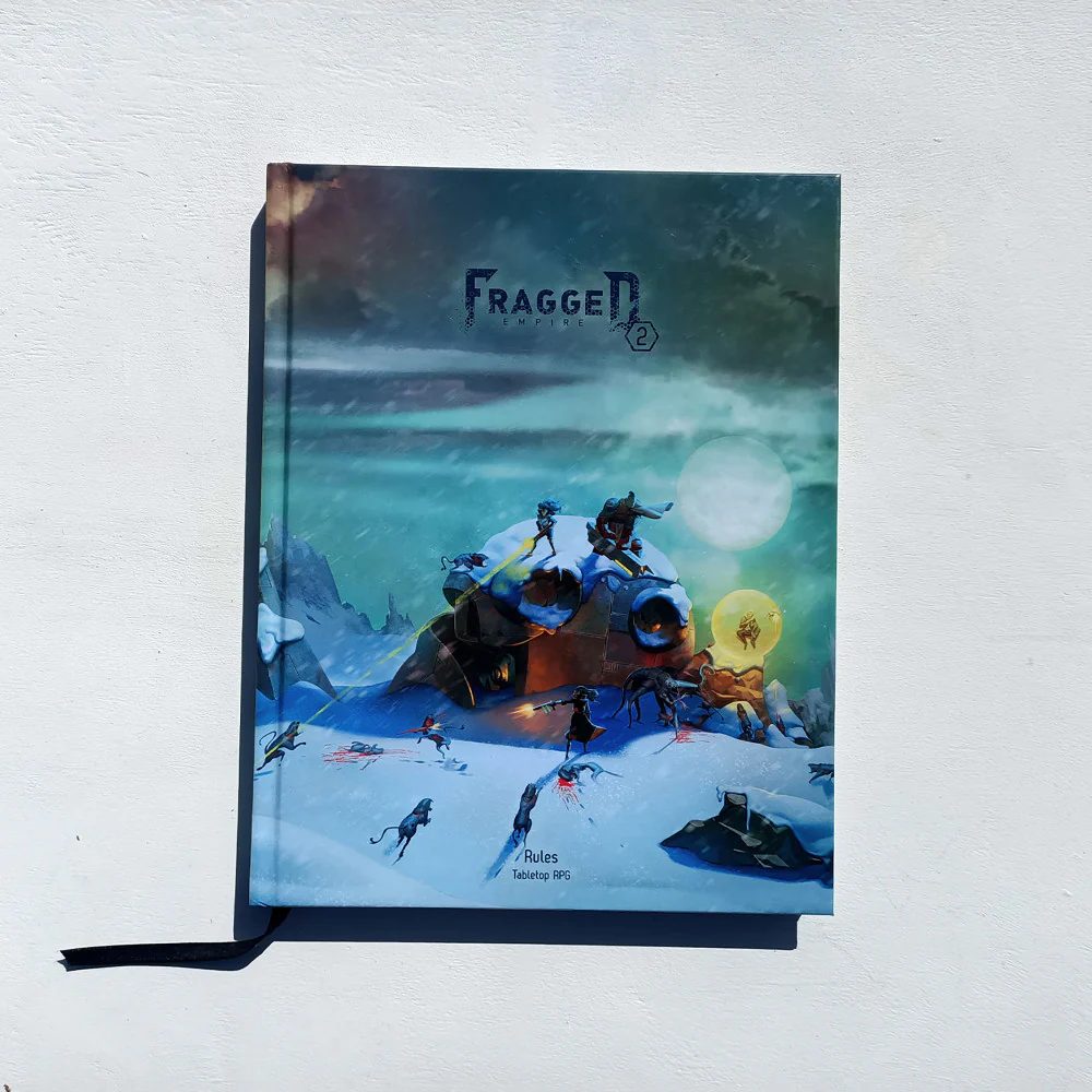 Fragged Empire 2: Hardcover Rule Book - Sci-Fi RPG Adventure - Image 2