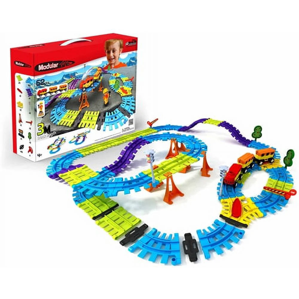 Modular Toys USA - 3D Railway Construction Set - City Explorer Edition