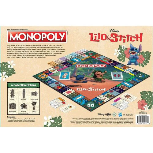 Disney Lilo & Stitch Monopoly Board Game - Image 2