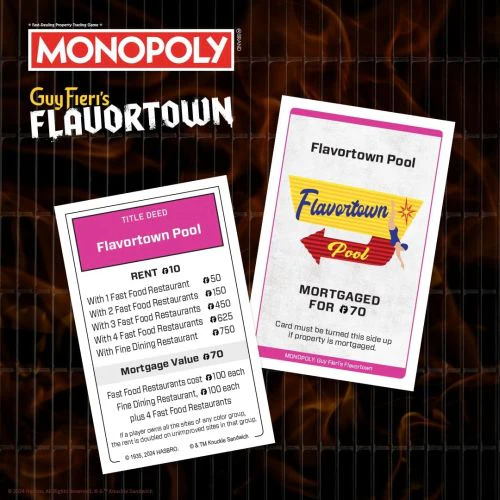 Guy Fieri Monopoly Flavortown Board Game - Image 8