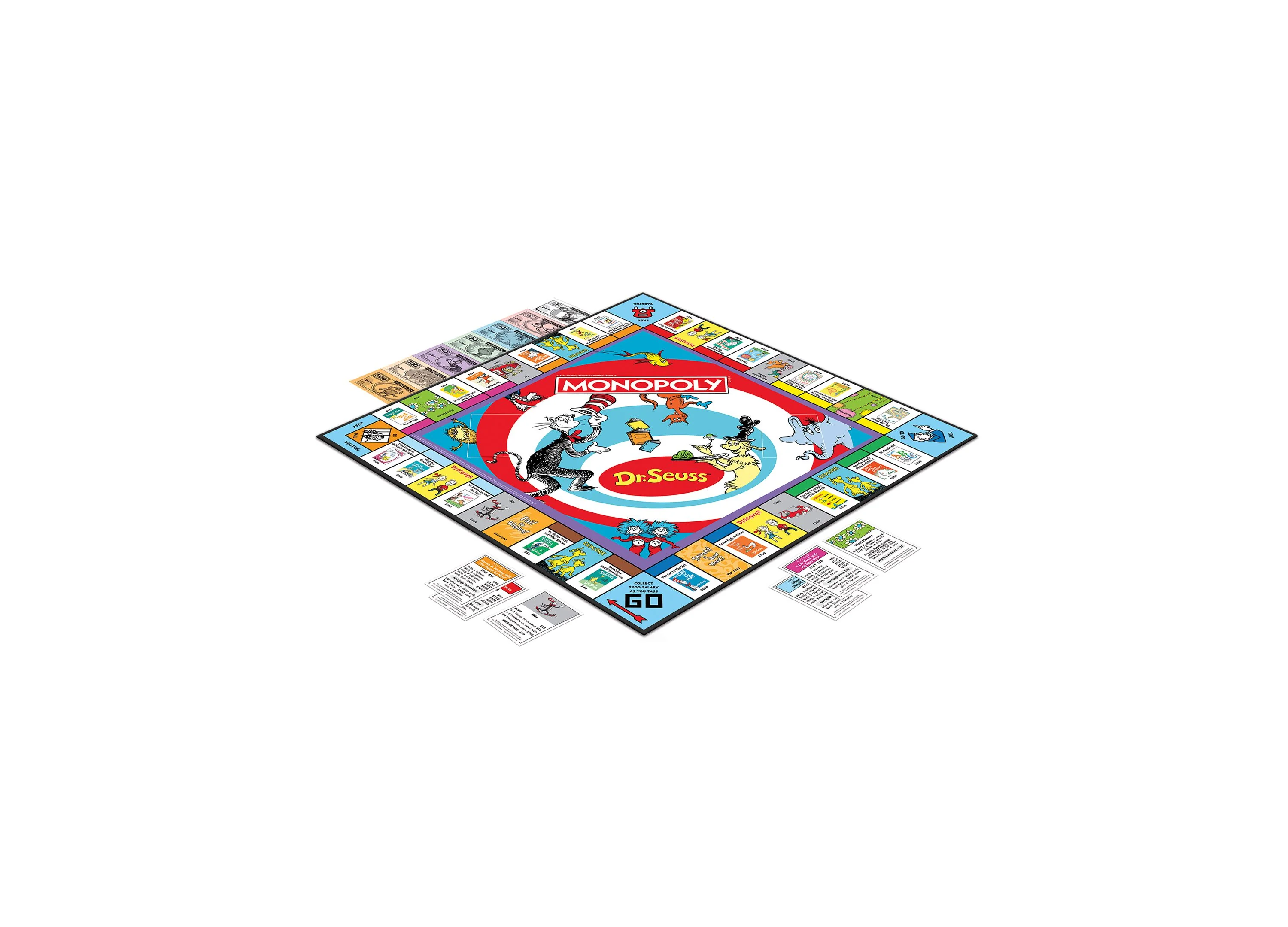 MONOPOLY®: Dr. Seuss Edition – Classic Family Board Game - Image 2