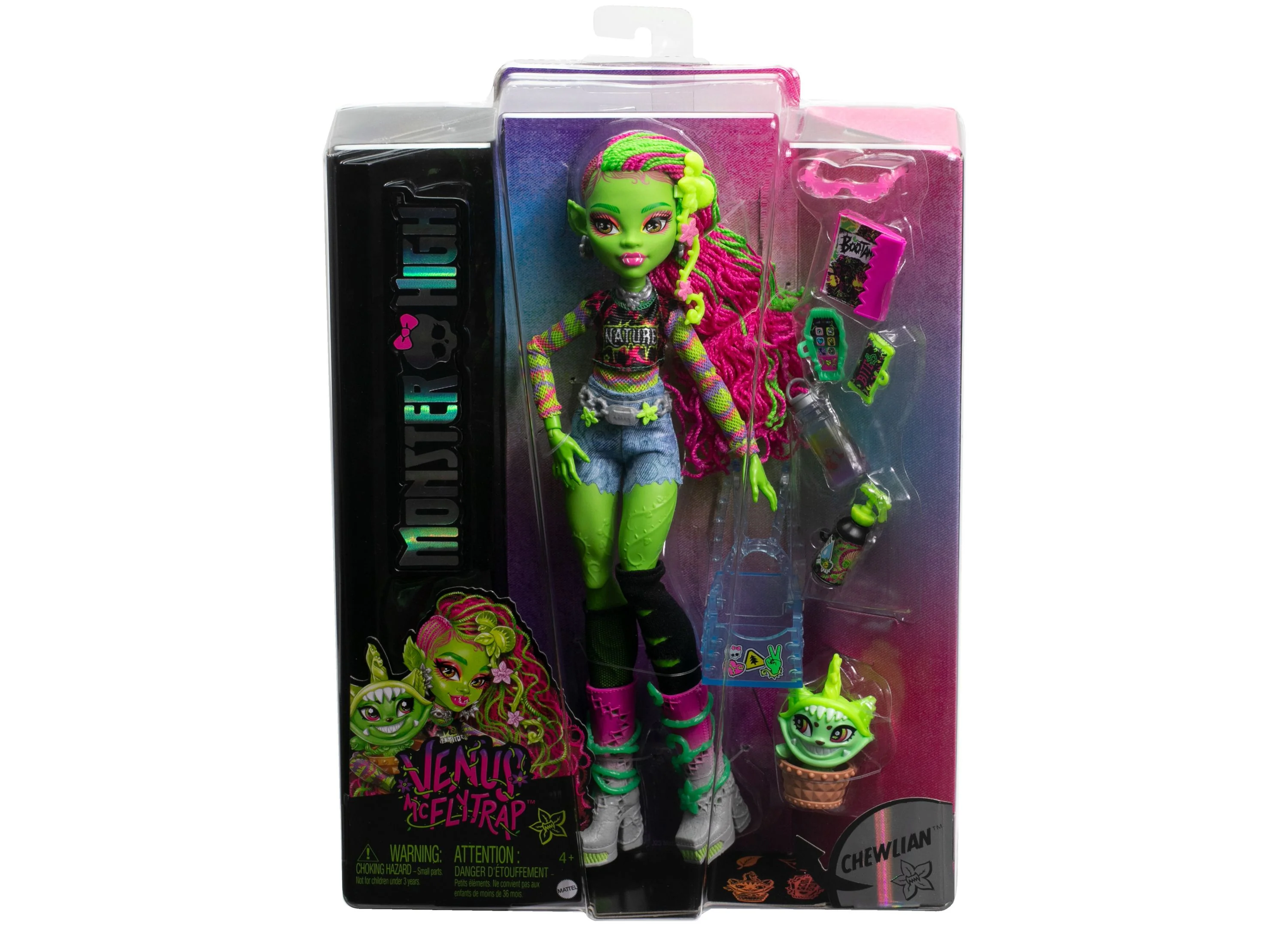 Monster High Fashion Doll - Venus McFlytrap with Stylish Accessories - Image 3