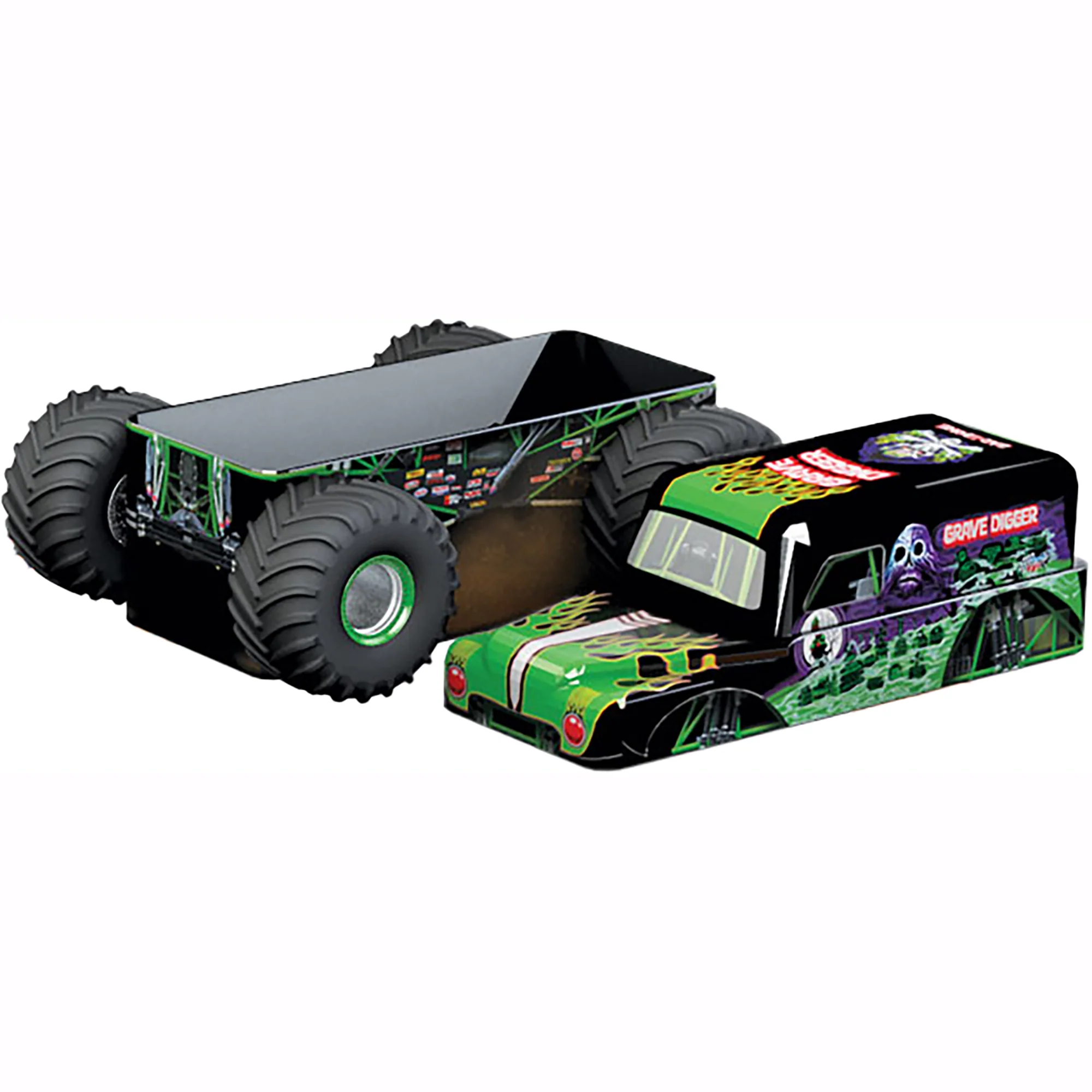 Monster Jam Grave Digger 550pc Jigsaw Puzzle in Collectible Tin - Image 3