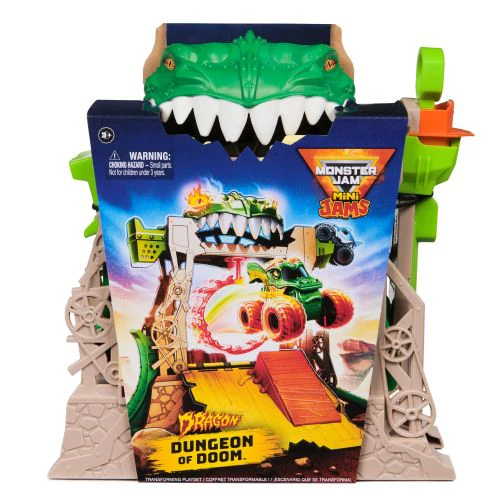 Monster Jam Mini Transforming Play Set - Action-Packed Fun - Image 3
