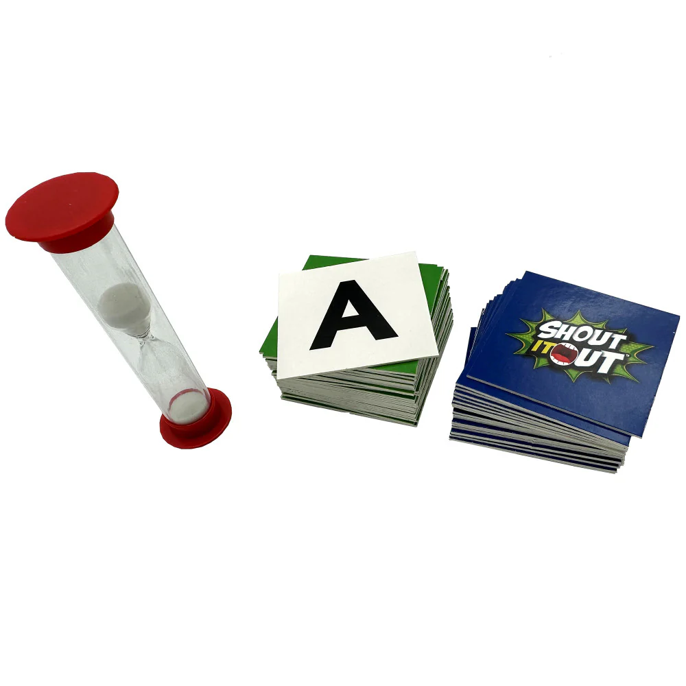 MukikiM Shout It Out Word Challenge Game, Ages 8+, for 2 Players/Teams - Image 2