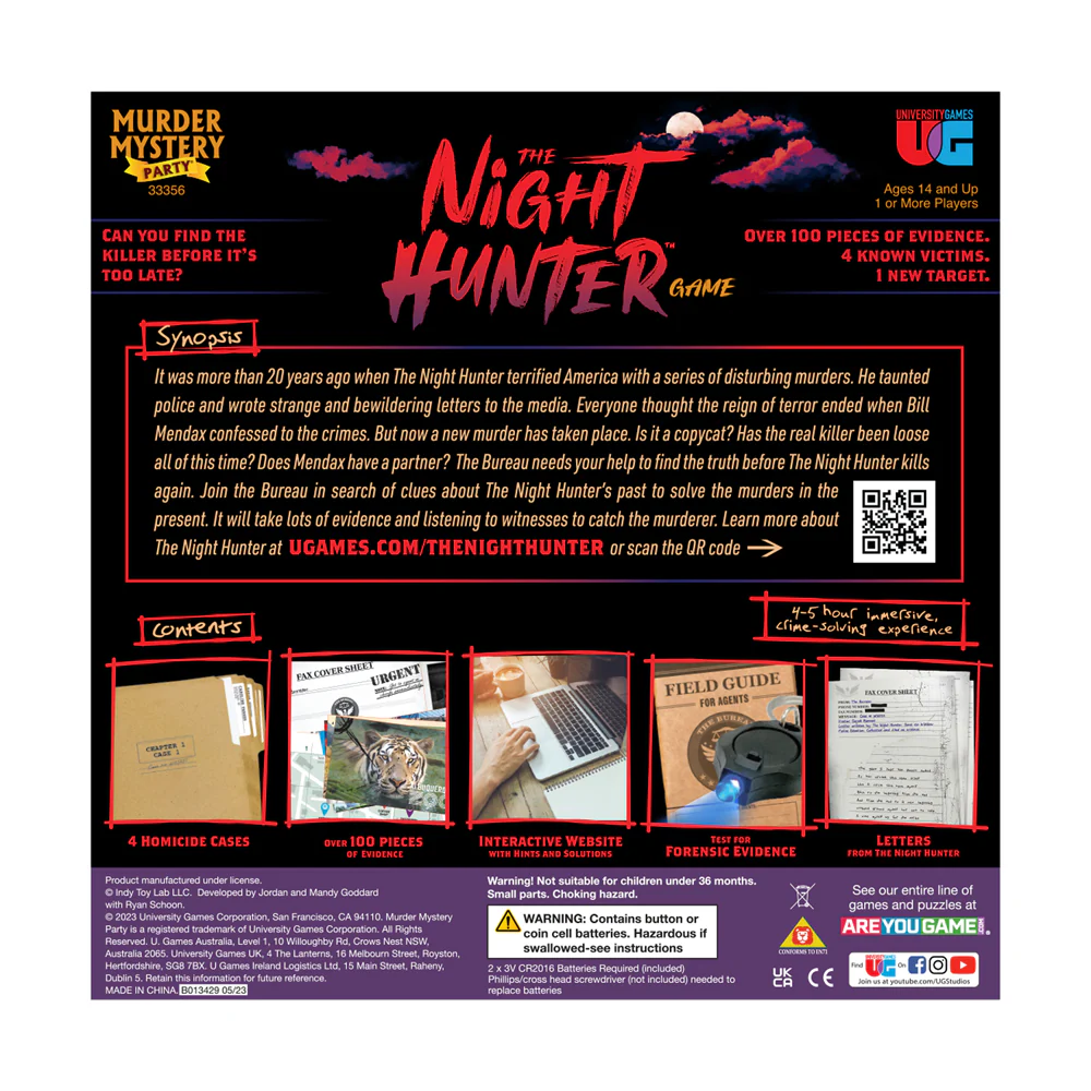 Murder Mystery Party - The Night Hunter Interactive Game - Image 4