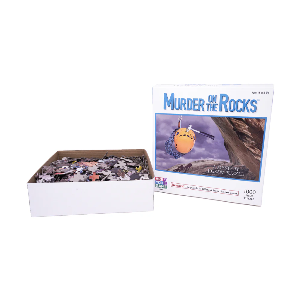 Murder on the Rocks 1000-Piece Mystery Jigsaw Puzzle - Image 3