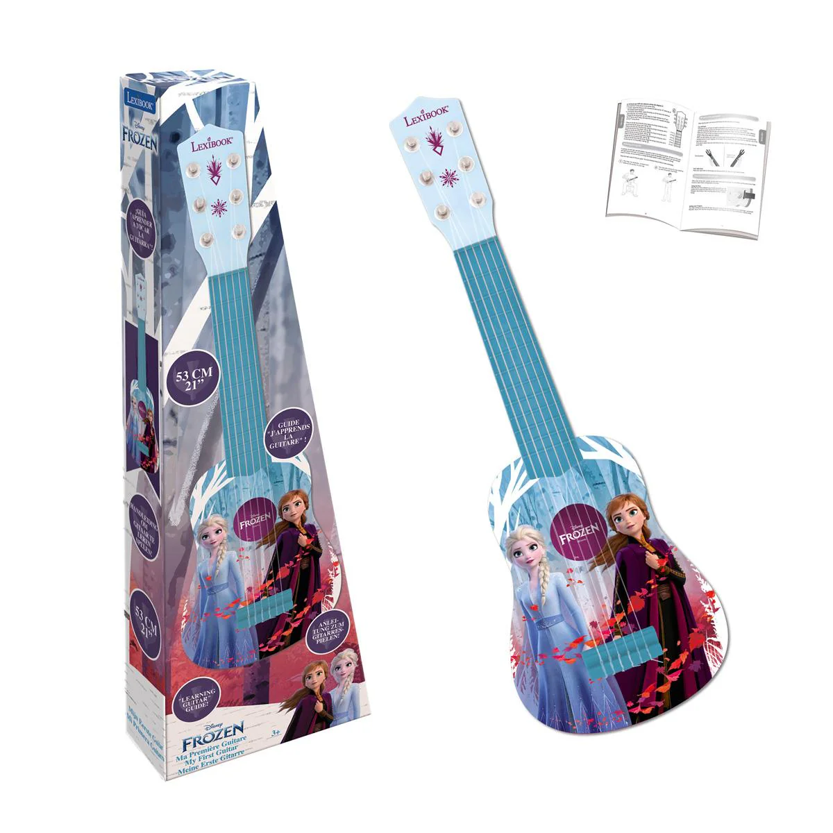 Disney My First Guitar Frozen Blue Purple - Image 4