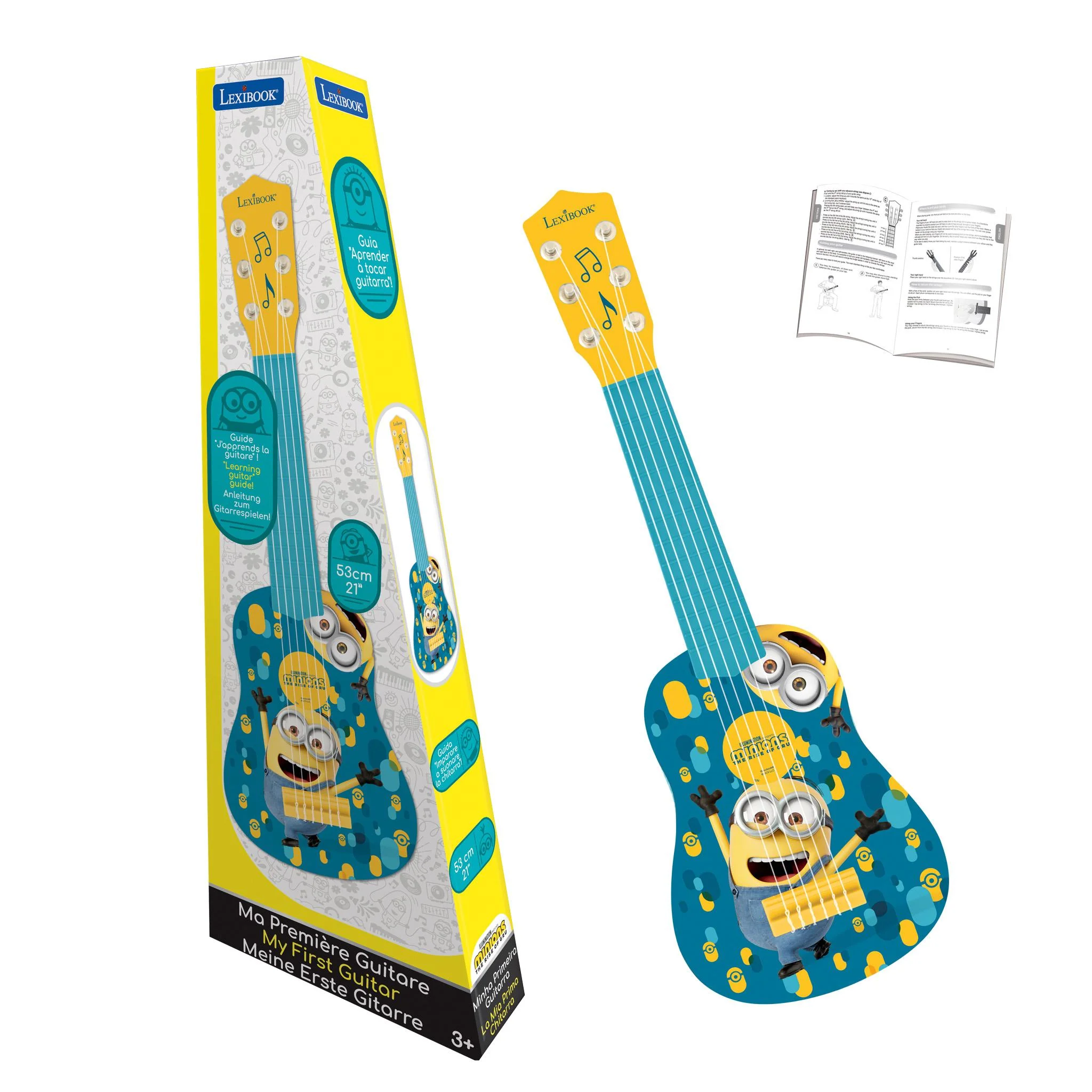 Playtive Junior Blue/Yellow Minions-Themed First Guitar - Image 4