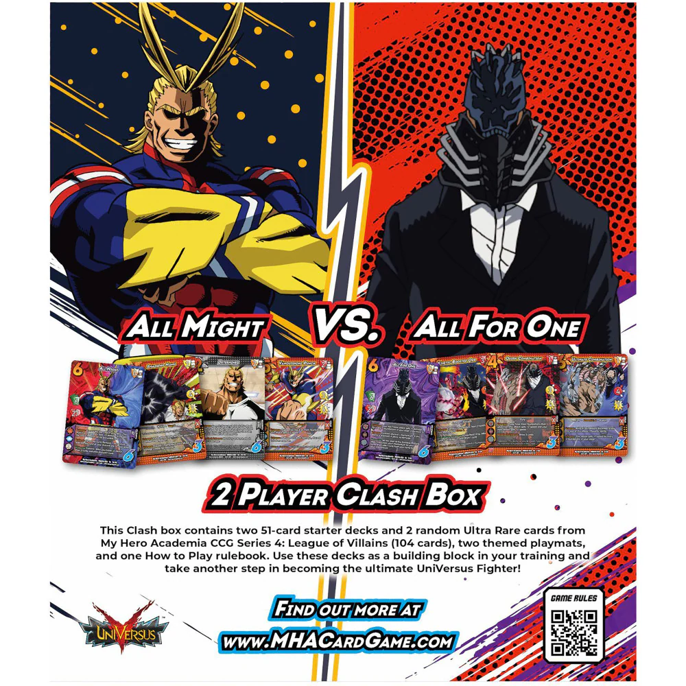 My Hero Academia CCG Series 4: All Might Vs All For One Duel Set - Image 2