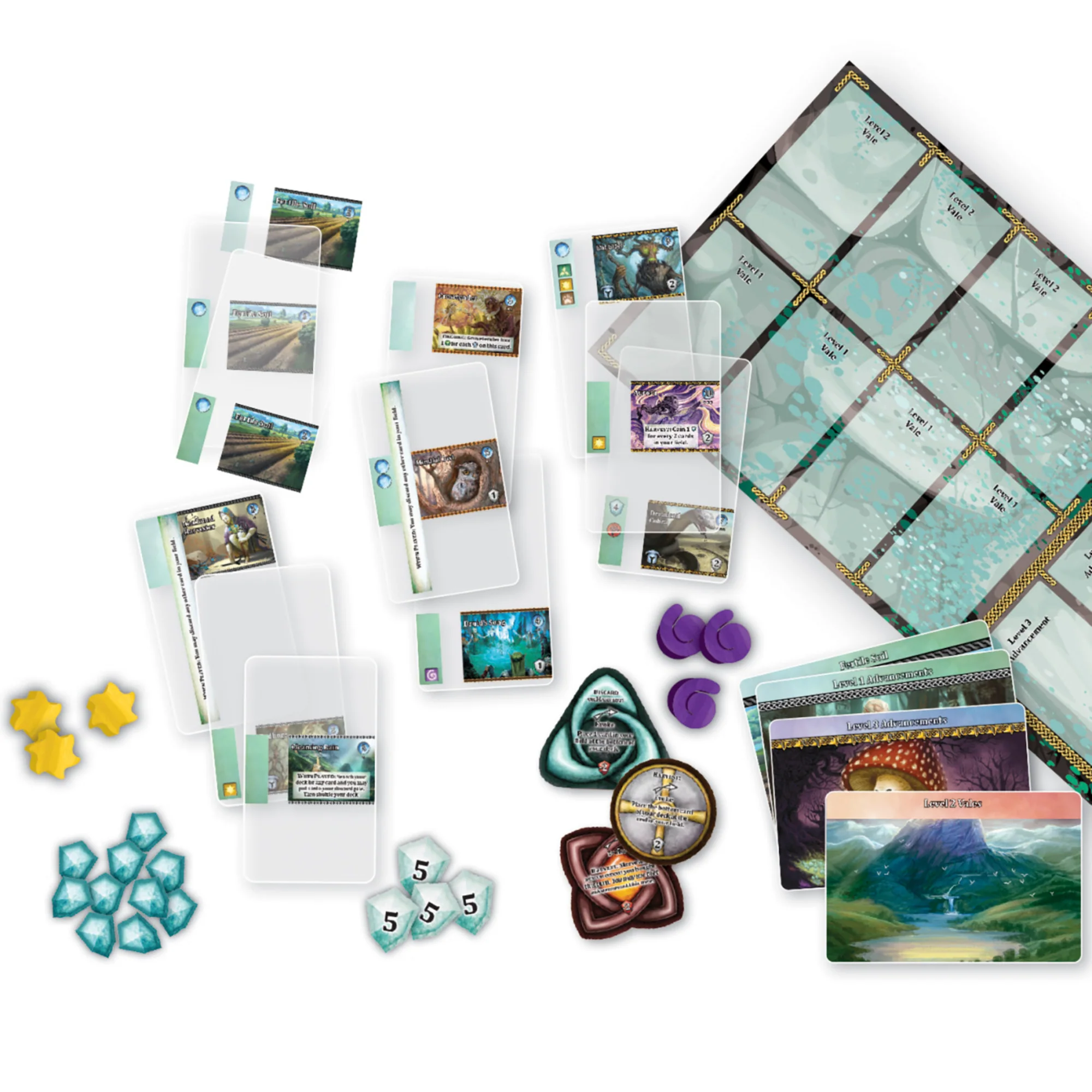 Mystic Vale: Essential Edition - Complete Card Crafting Game Set with 3 Expansions - Image 7