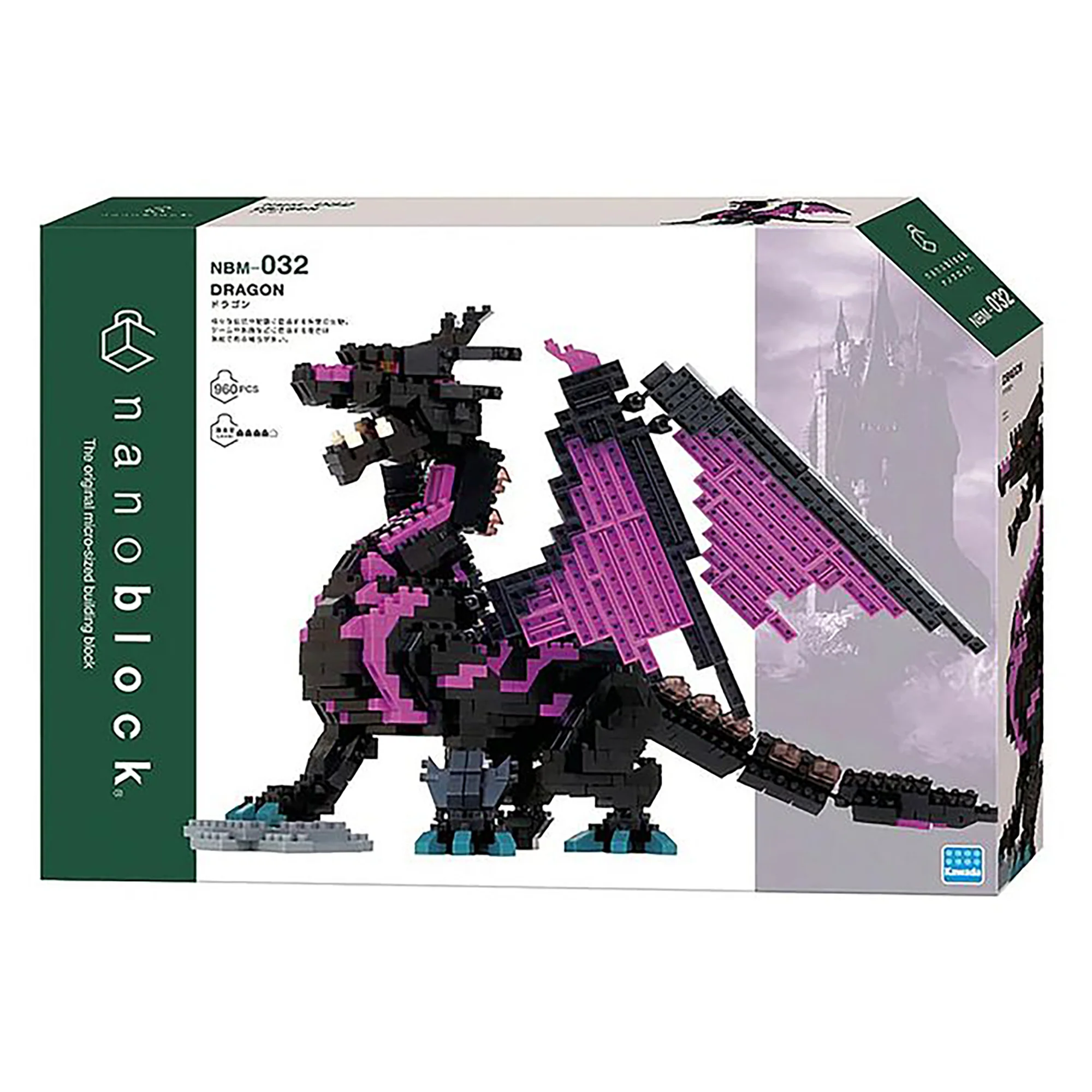 nanoblock Deluxe Edition Dragon (960 pieces) - Image 3
