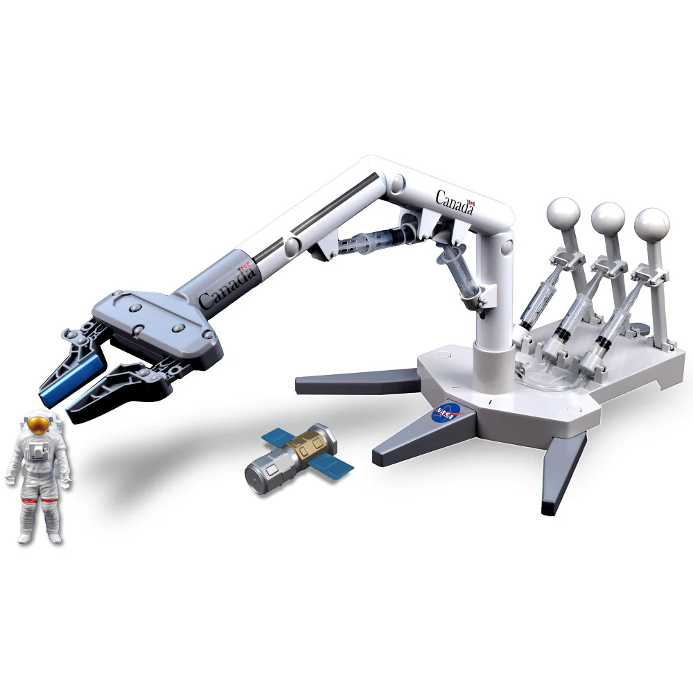 NASA Future Explorers Canadarm Robot Arm Mobility Kit - 108pc STEM Toy for Ages 8+ - Image 2