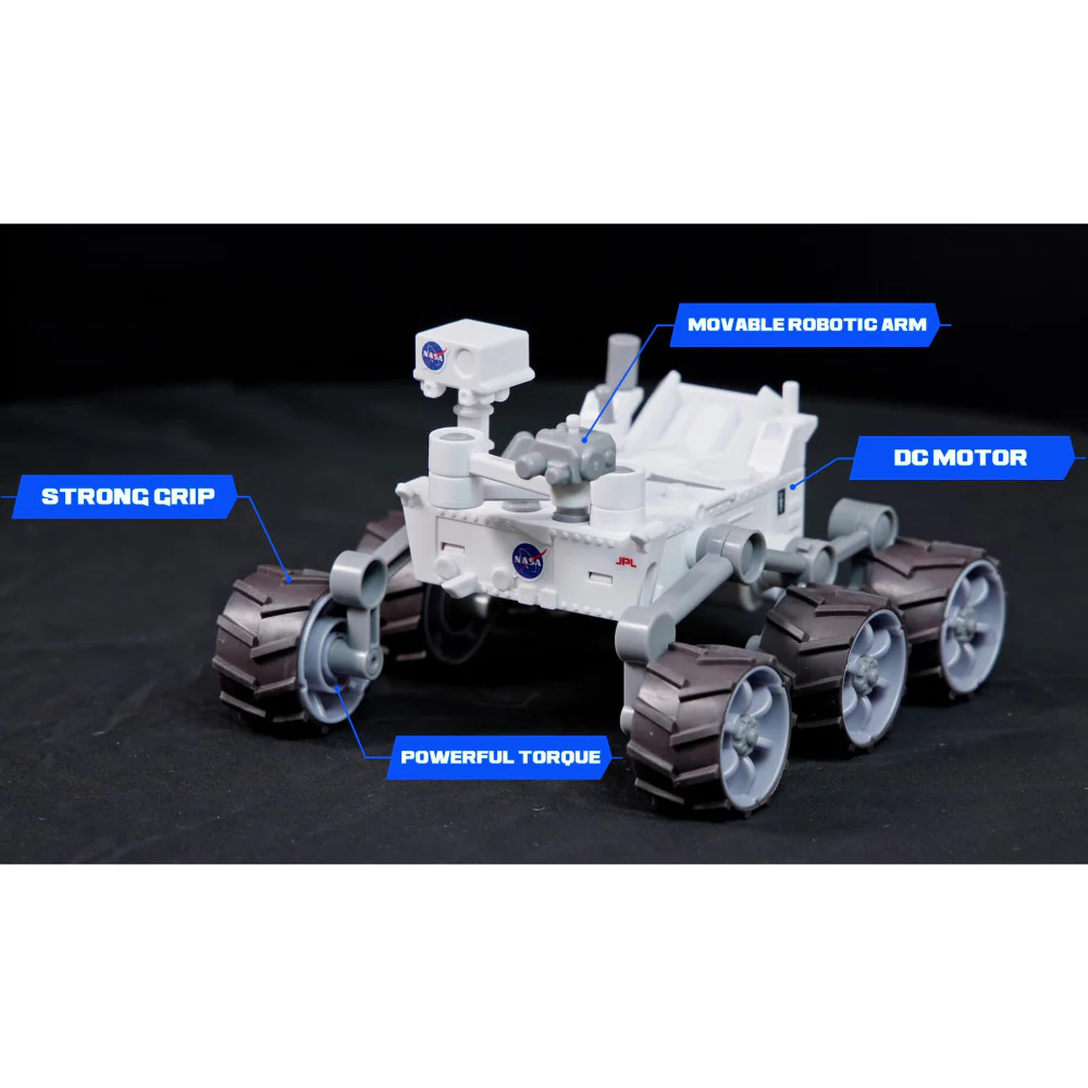 NASA Future Explorers: Perseverance Mars Rover - 71pc Build & Learn Kit for Kids 8+ - Image 6