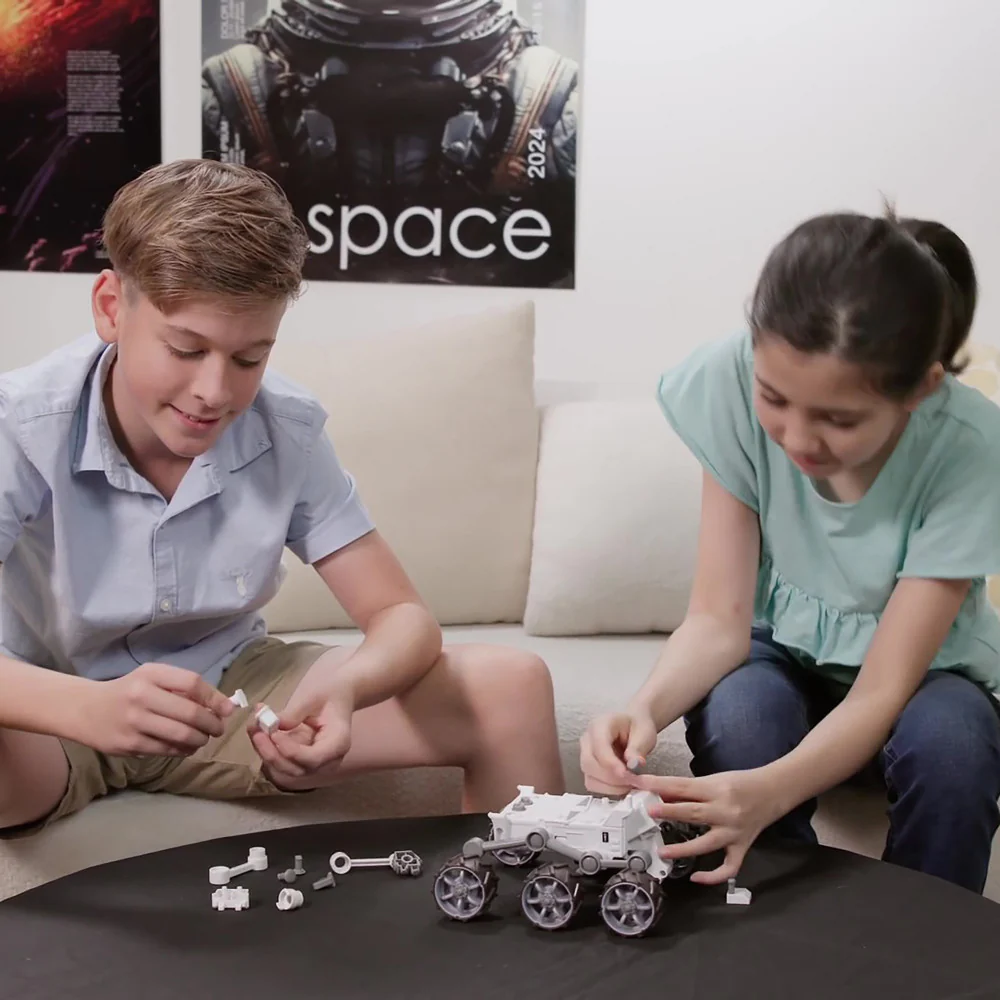 NASA Future Explorers: Perseverance Mars Rover - 71pc Build & Learn Kit for Kids 8+ - Image 7