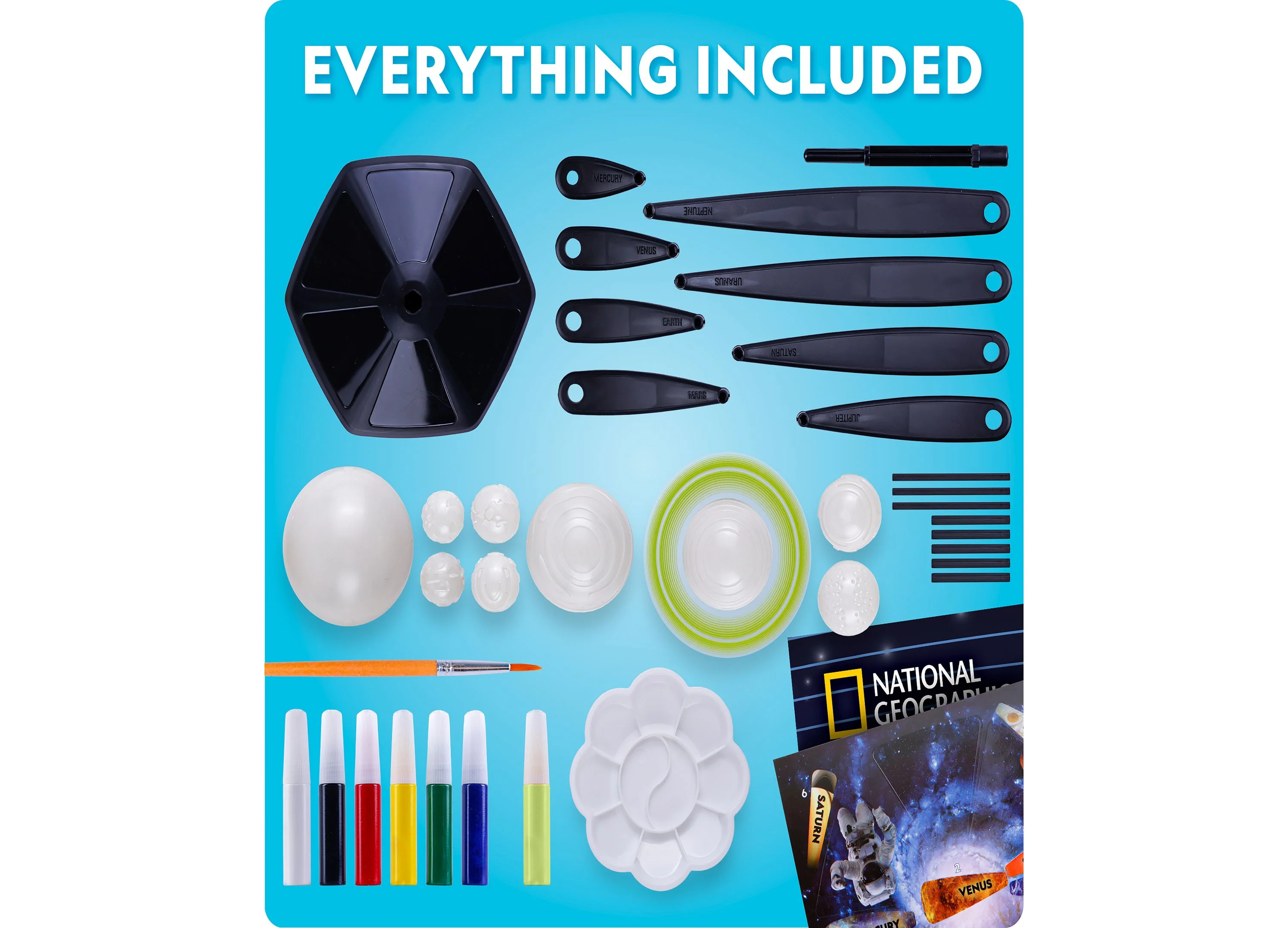 National Geographic Glow-in-the-Dark Solar System Activity Kit - Image 3