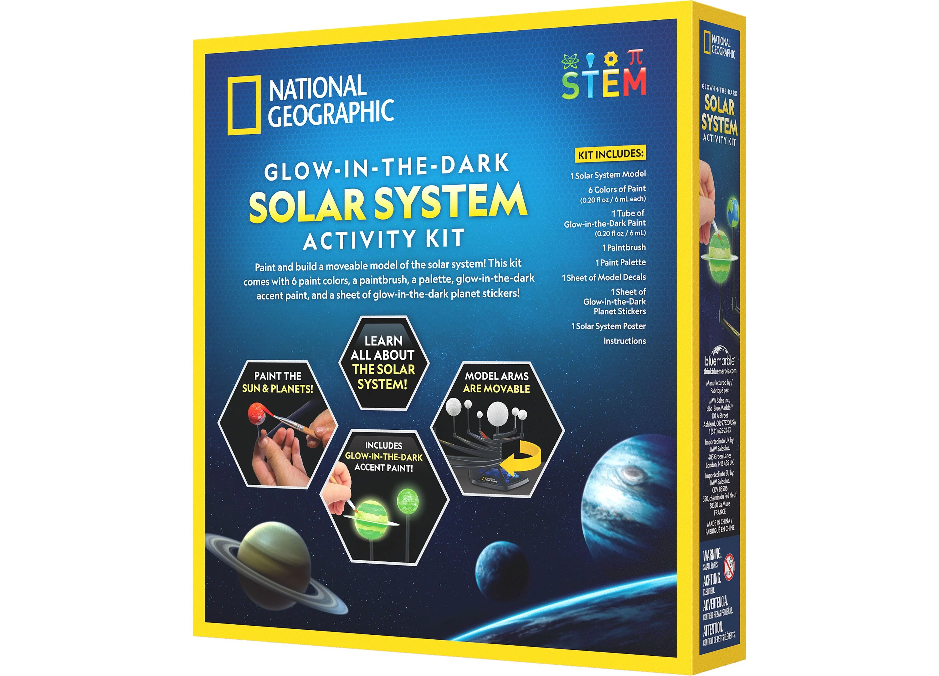 National Geographic Glow-in-the-Dark Solar System Activity Kit - Image 4