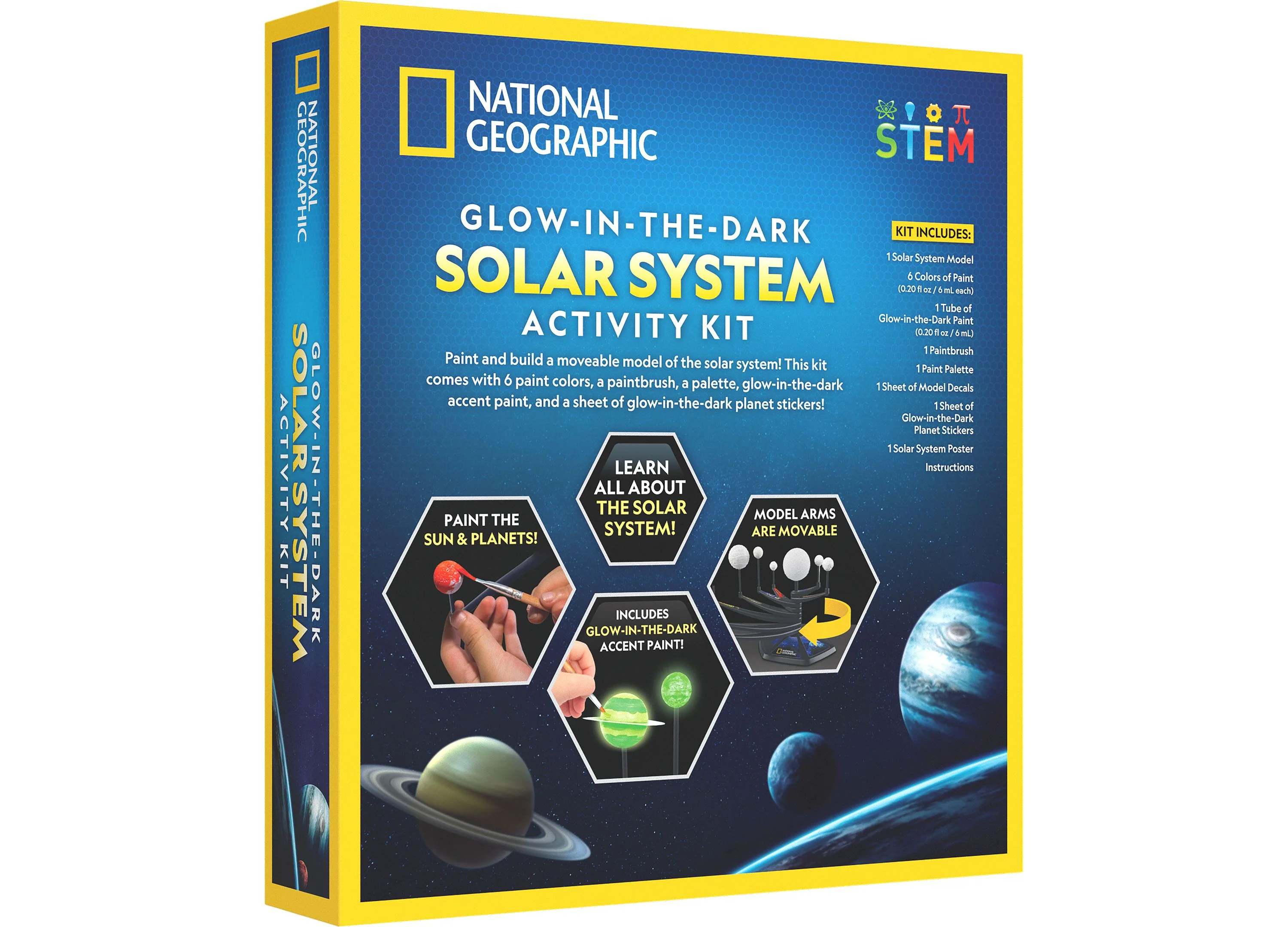 National Geographic Glow-in-the-Dark Solar System Activity Kit - Image 5