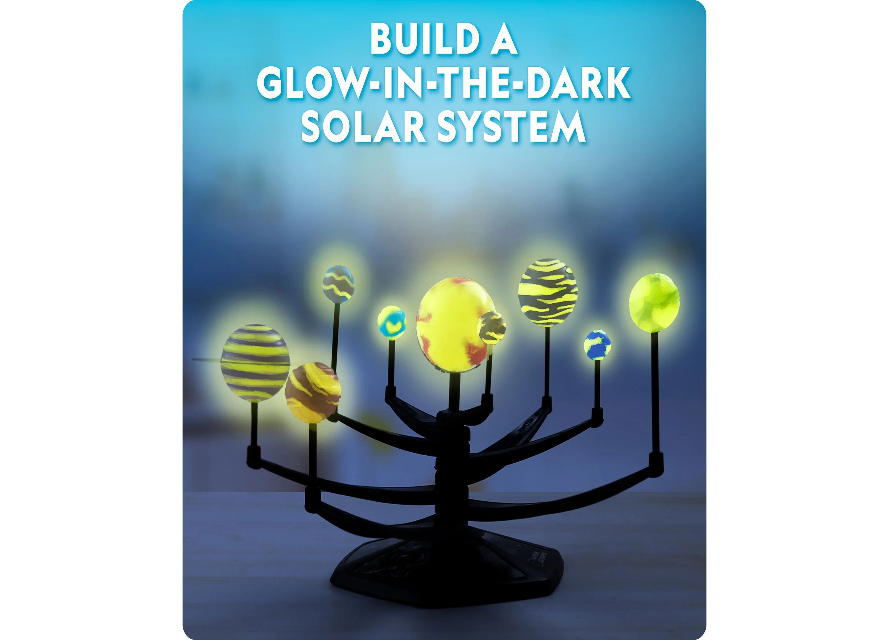 National Geographic Glow-in-the-Dark Solar System Activity Kit - Image 6