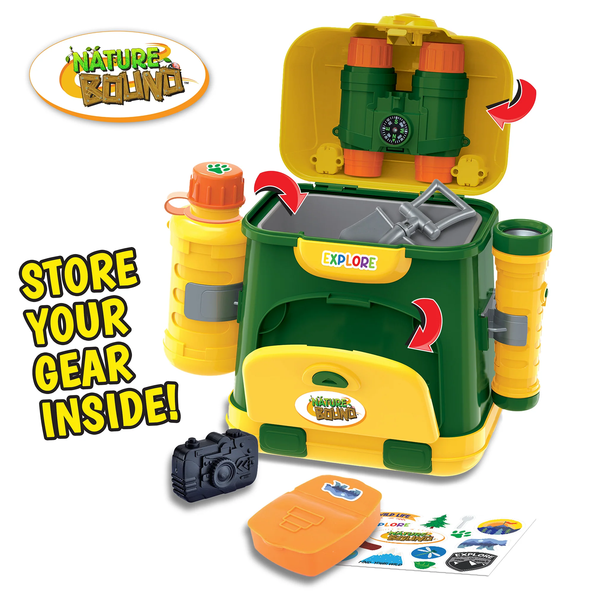 Nature Bound Explorer Backpack – 9pc Toddler Adventure Kit - Image 5