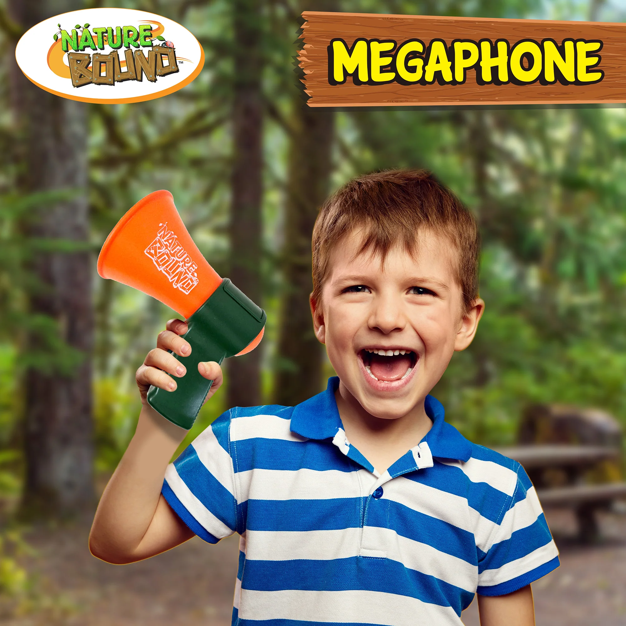 Nature Bound Speaker Megaphone 7.5-Inch Voice Amplifier - Image 5