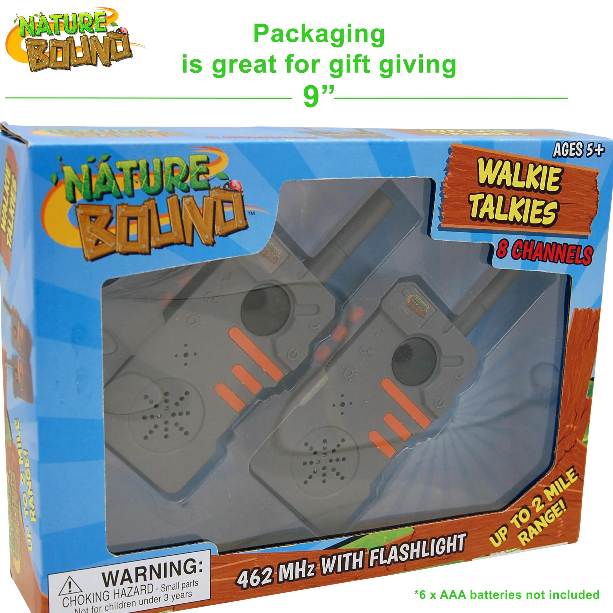 Nature Bound Walkie Talkies for Kids - Outdoor Adventure Set - Image 3