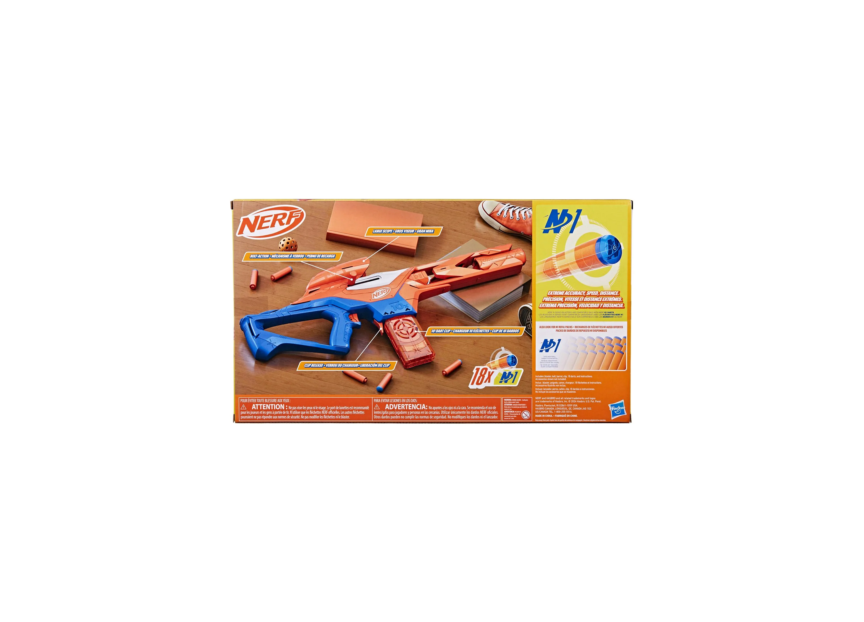 Nerf N Series Pinpoint Tactical Foam Dart Blaster - Image 5